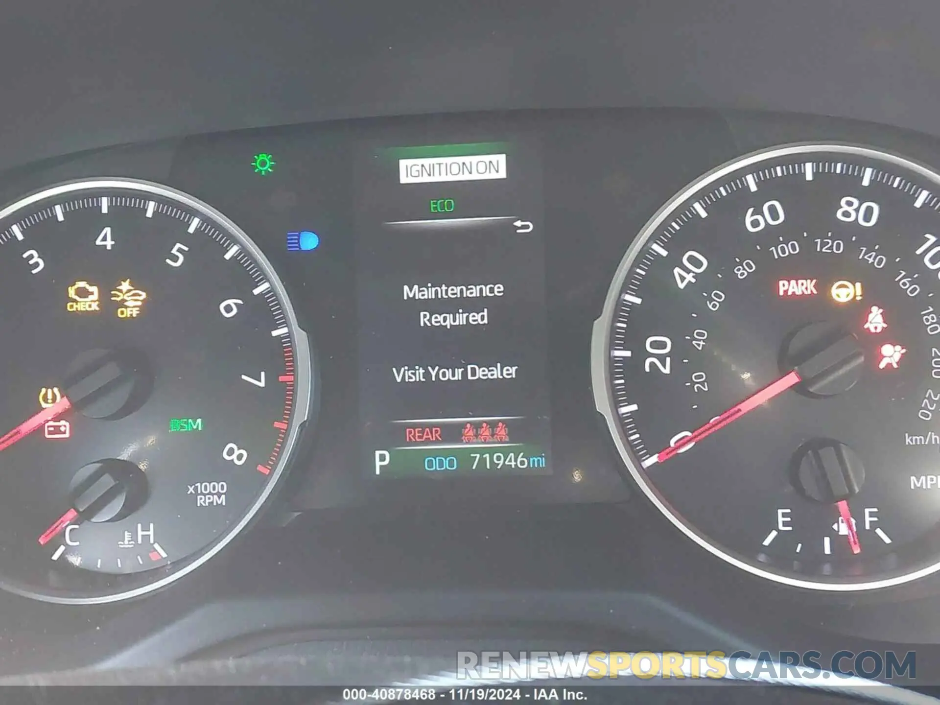 7 fotografías del automóvil dañado 2T3A1RFV6LC130357 TOYOTA RAV4 2020