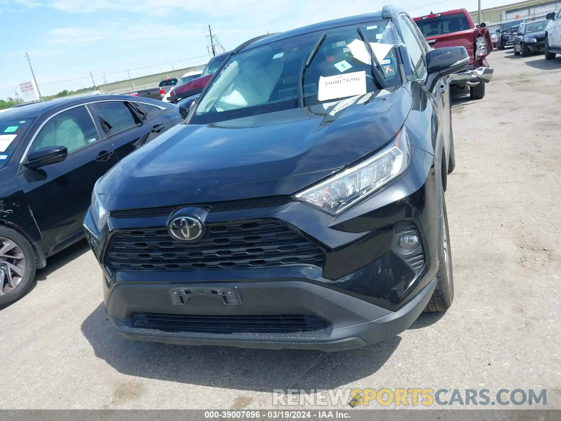 12 fotografías del automóvil dañado 2T3A1RFV7LW133539 TOYOTA RAV4 2020