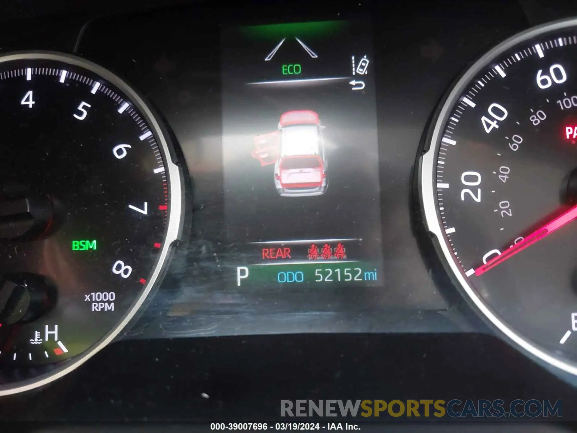 15 fotografías del automóvil dañado 2T3A1RFV7LW133539 TOYOTA RAV4 2020