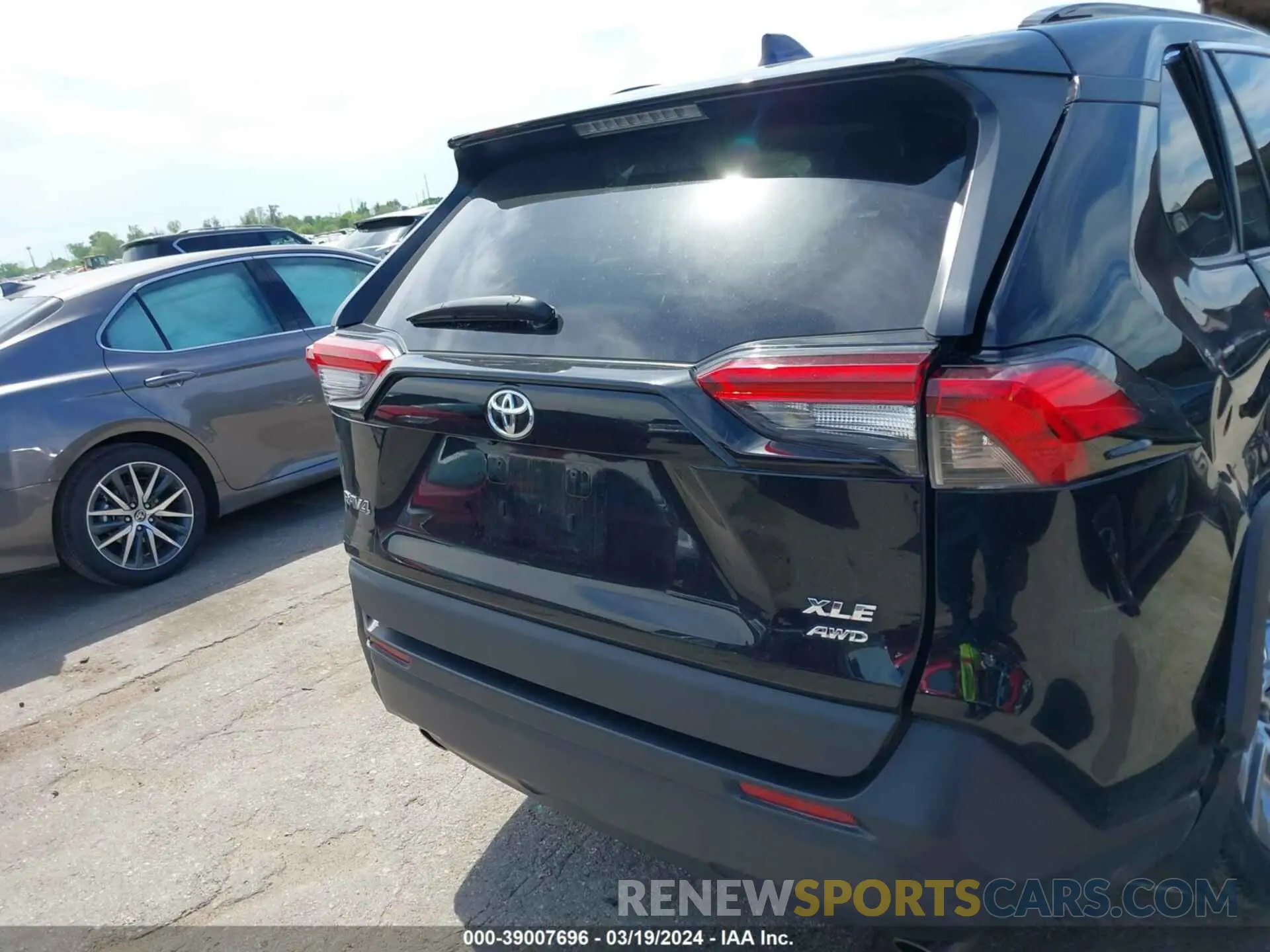 16 fotografías del automóvil dañado 2T3A1RFV7LW133539 TOYOTA RAV4 2020