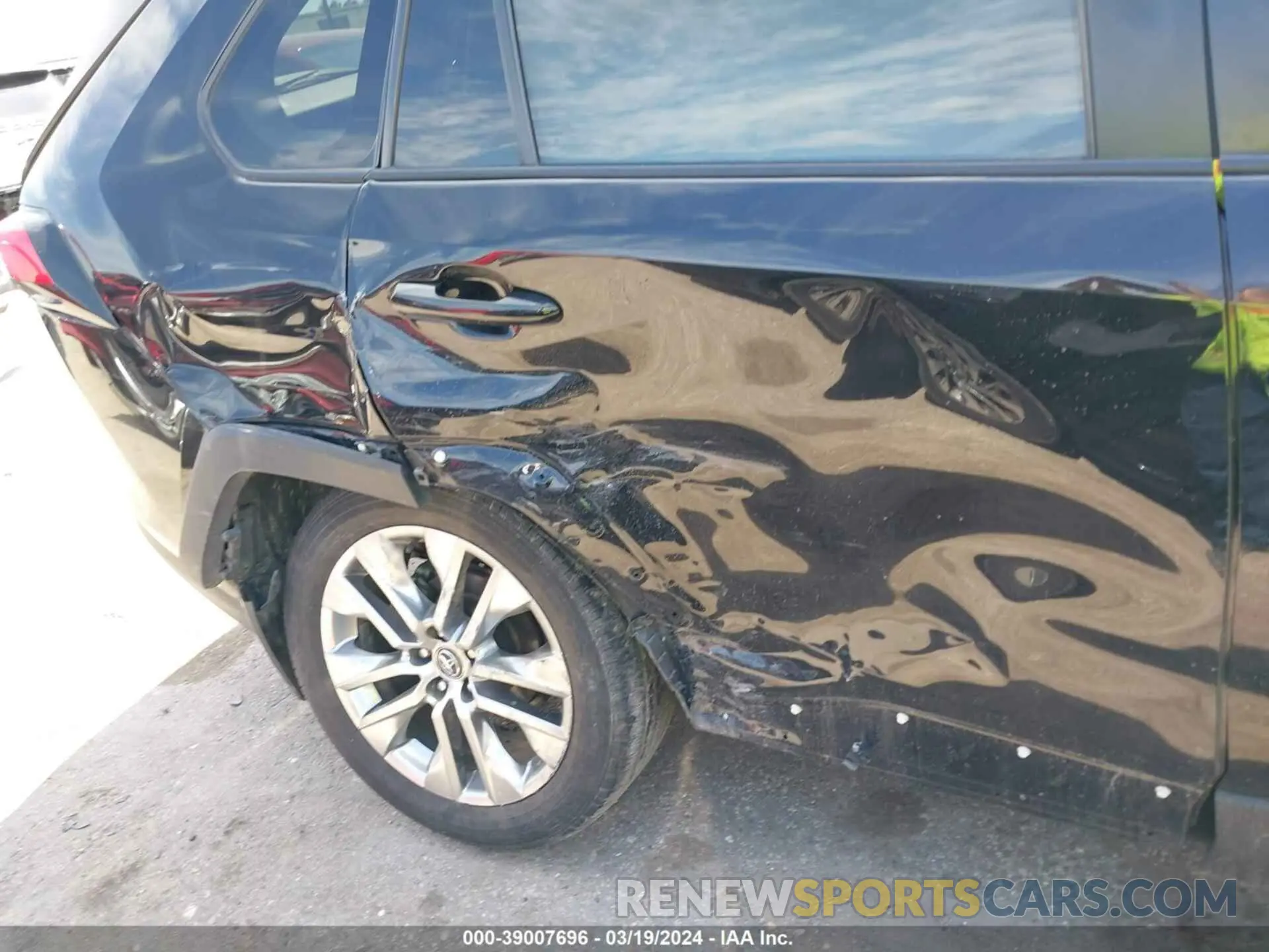 6 fotografías del automóvil dañado 2T3A1RFV7LW133539 TOYOTA RAV4 2020