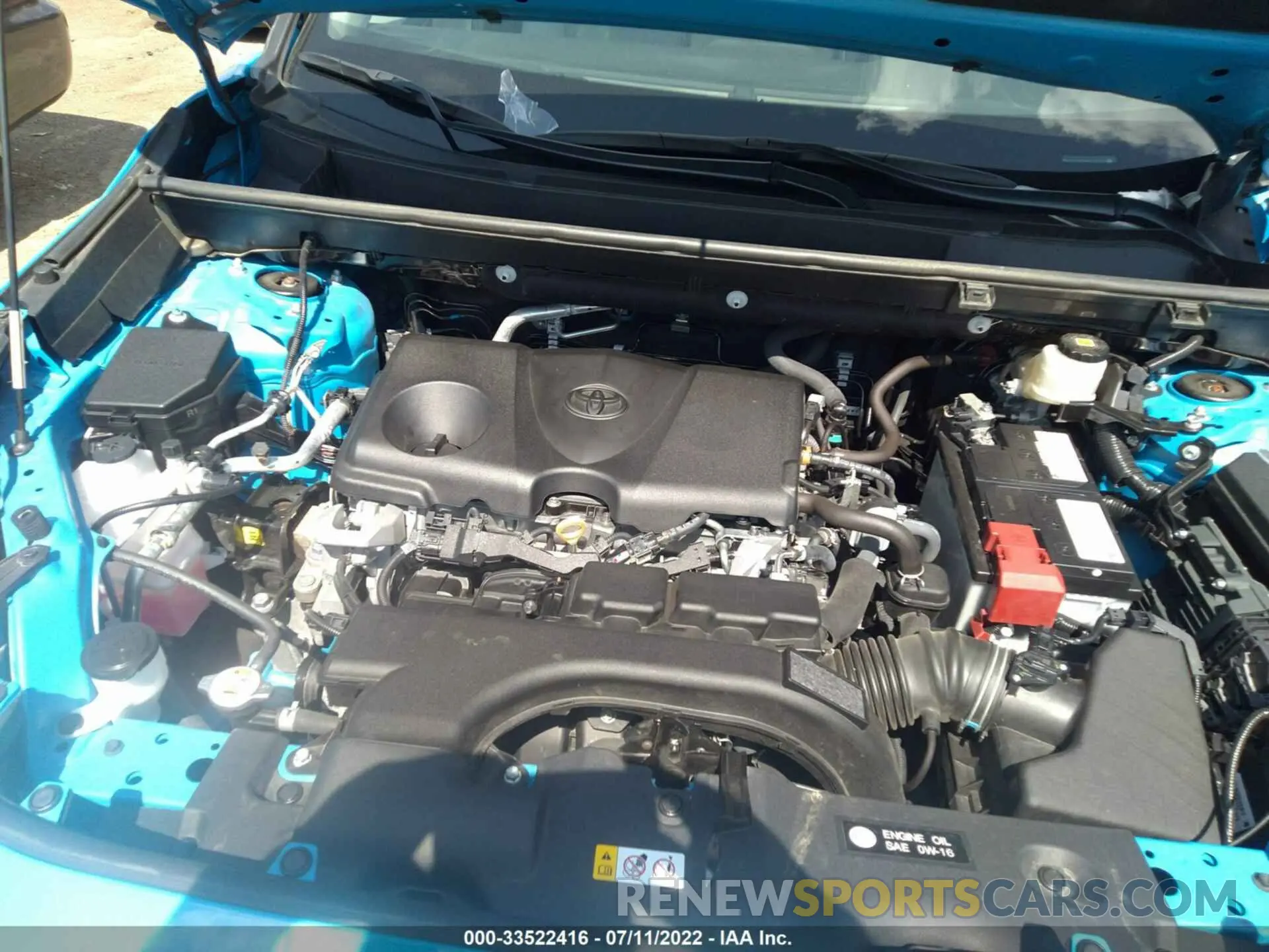 10 fotografías del automóvil dañado 2T3A1RFV8LC133325 TOYOTA RAV4 2020