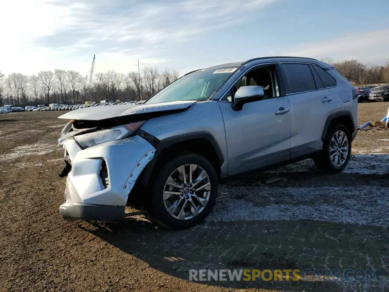 1 fotografías del automóvil dañado 2T3A1RFV8LW102297 TOYOTA RAV4 2020