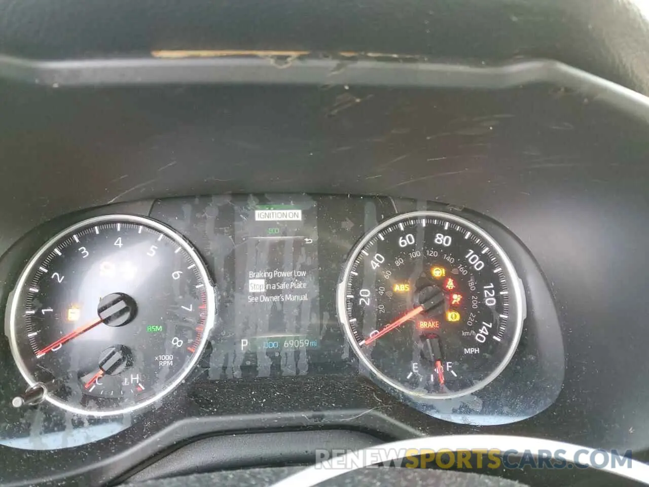 9 fotografías del automóvil dañado 2T3A1RFV8LW102297 TOYOTA RAV4 2020