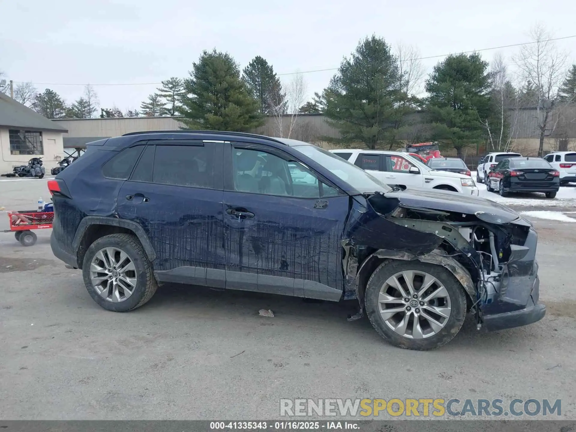 14 fotografías del automóvil dañado 2T3A1RFV9LC132488 TOYOTA RAV4 2020