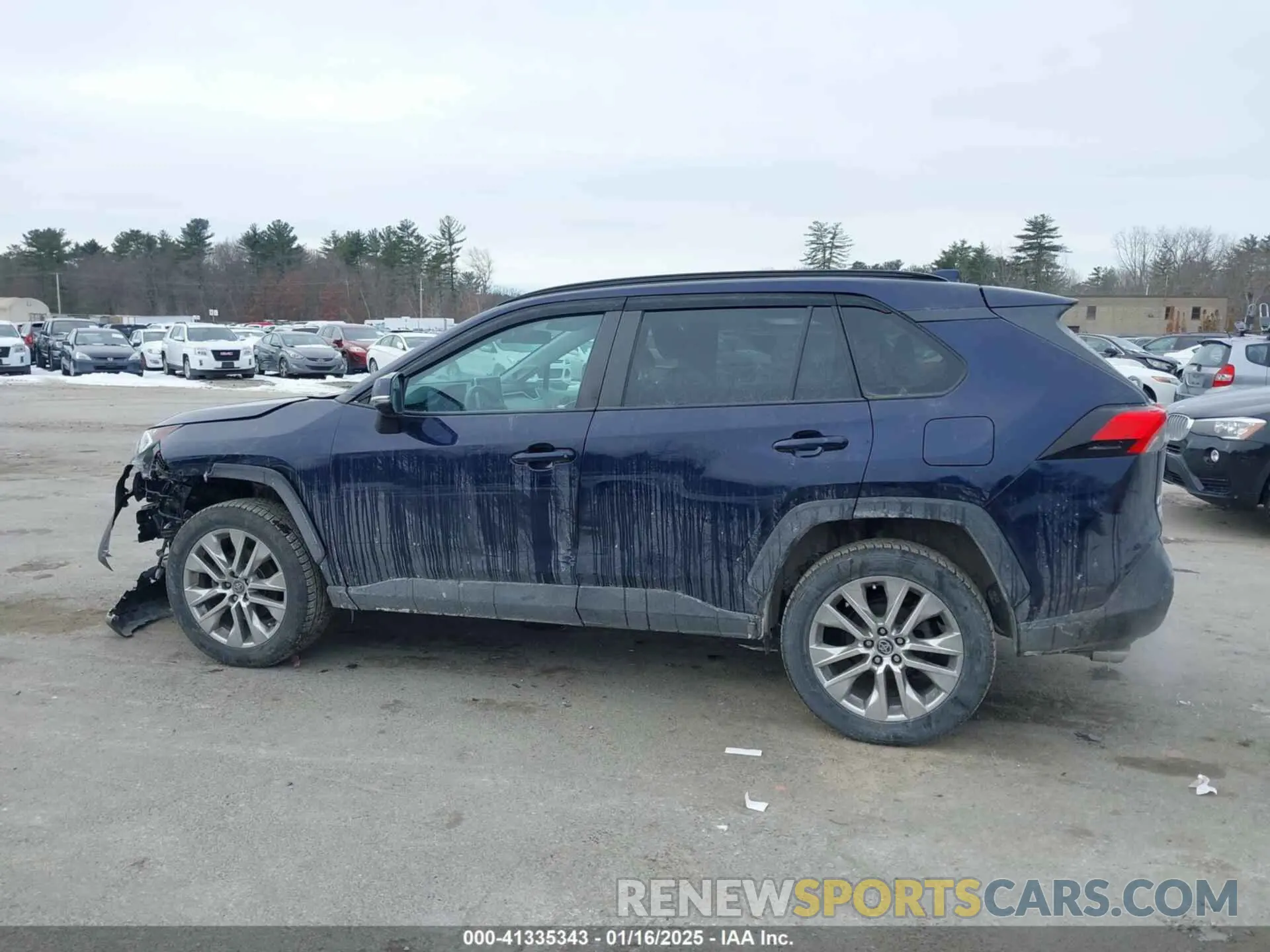 15 fotografías del automóvil dañado 2T3A1RFV9LC132488 TOYOTA RAV4 2020
