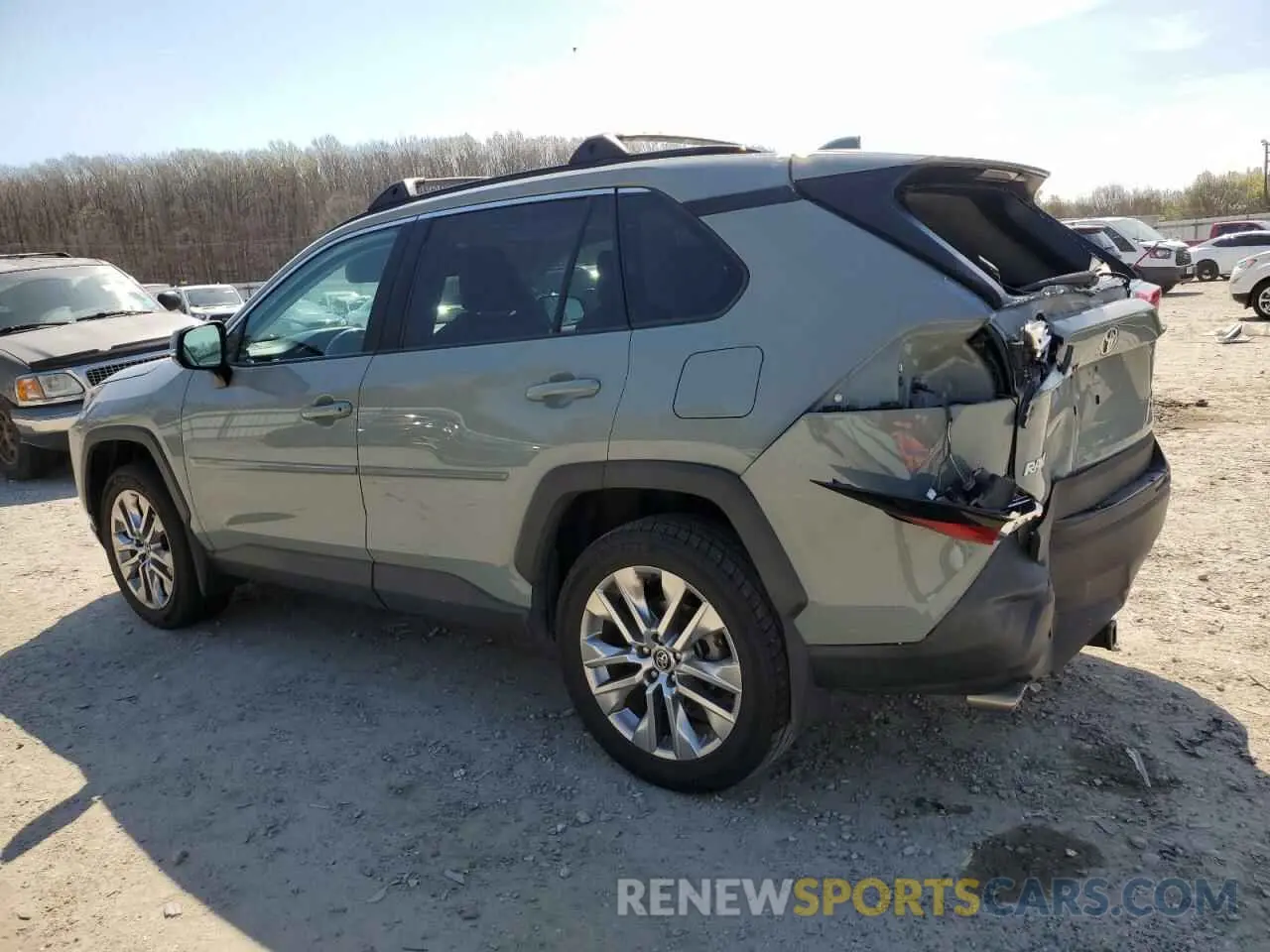 2 fotografías del automóvil dañado 2T3A1RFVXLW110658 TOYOTA RAV4 2020