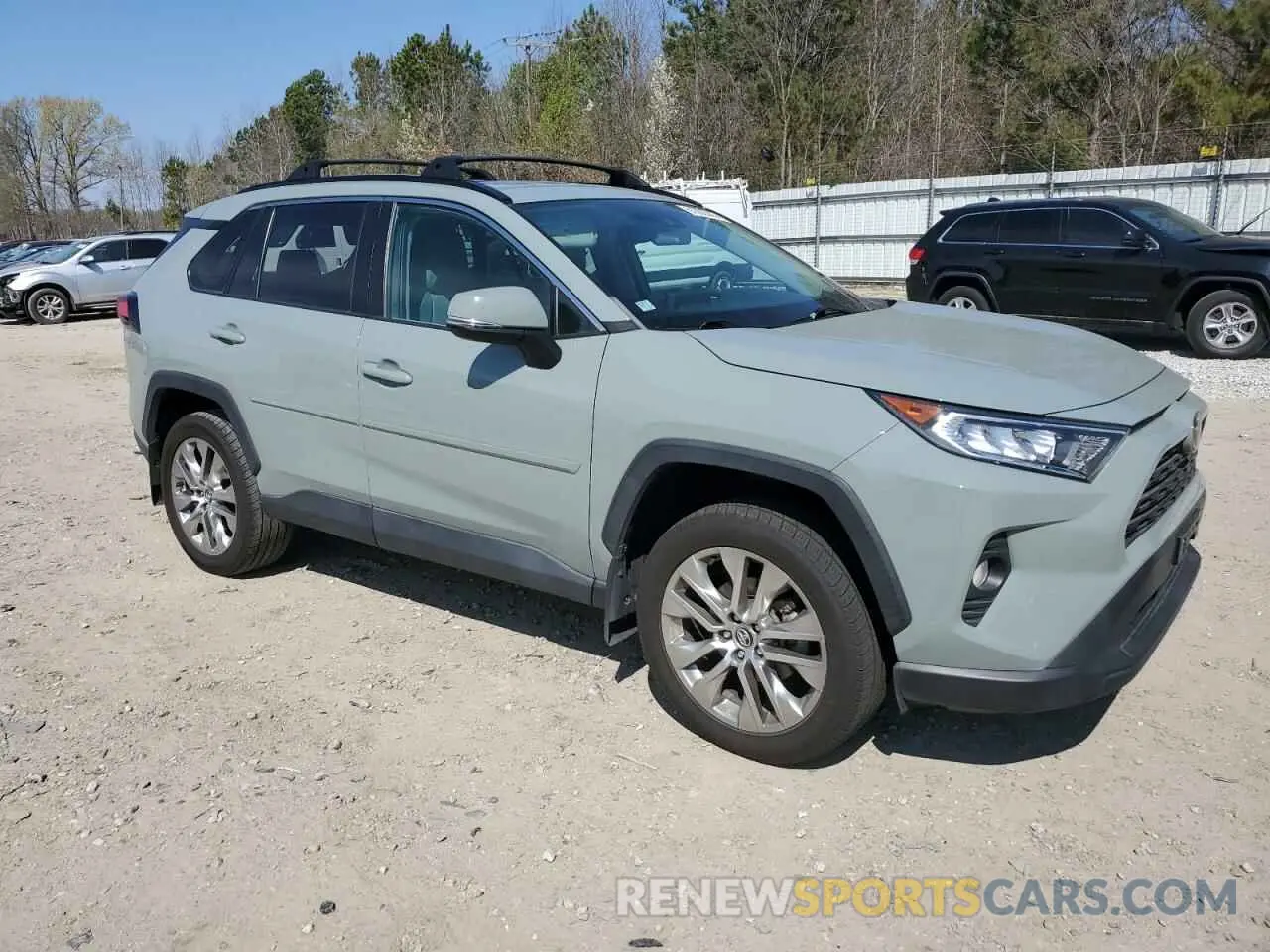 4 fotografías del automóvil dañado 2T3A1RFVXLW110658 TOYOTA RAV4 2020