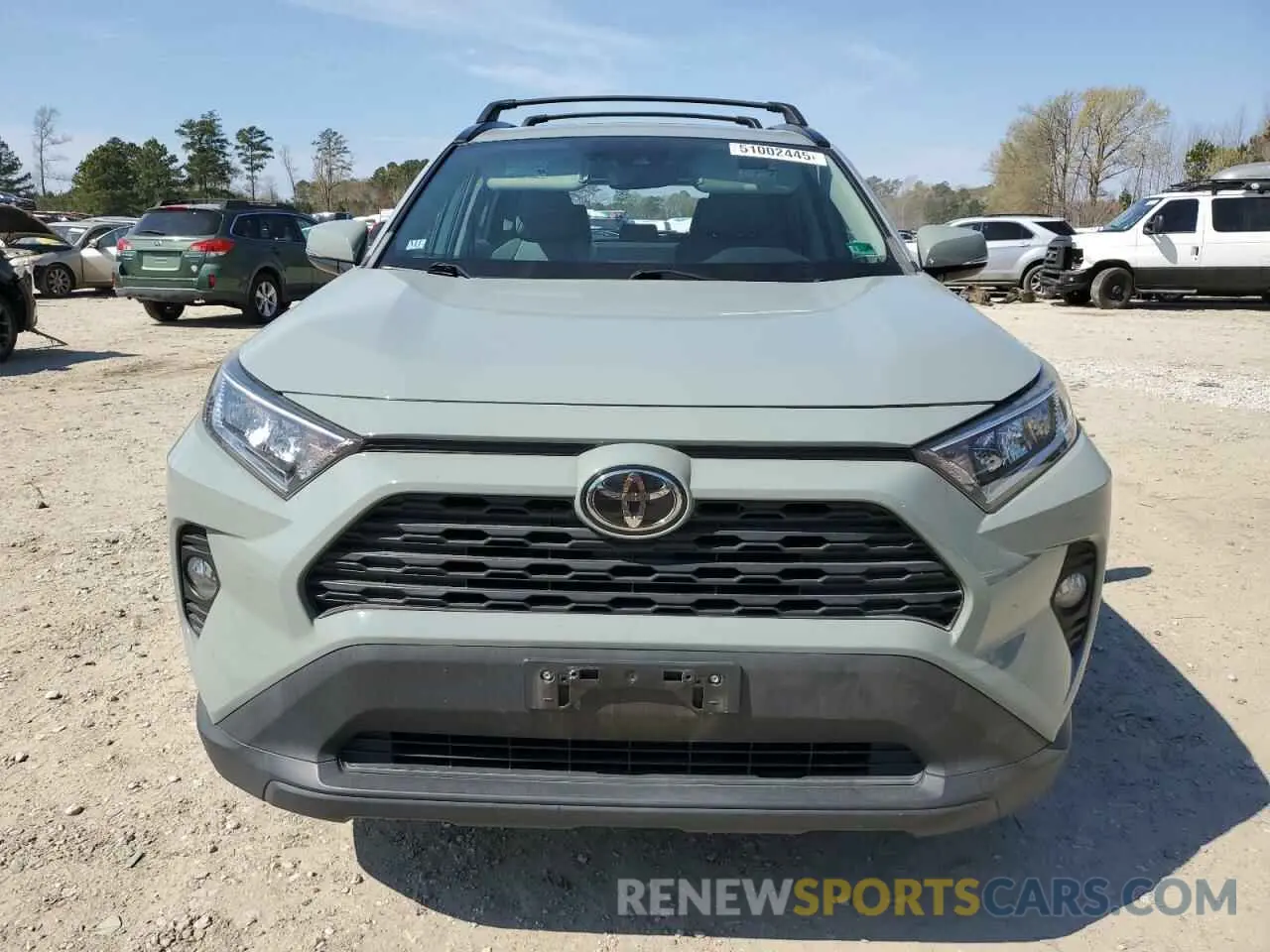 5 fotografías del automóvil dañado 2T3A1RFVXLW110658 TOYOTA RAV4 2020