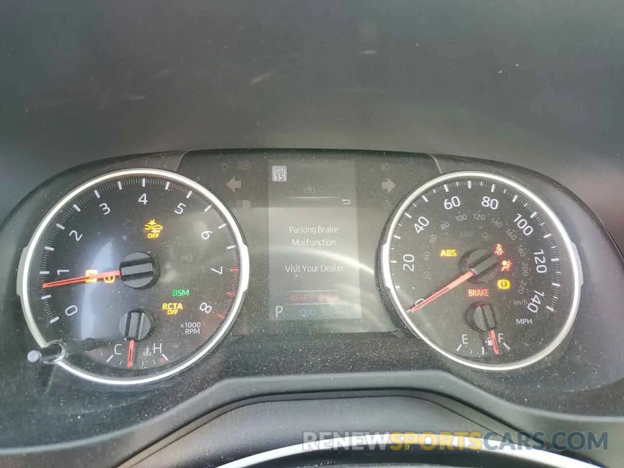 9 fotografías del automóvil dañado 2T3A1RFVXLW110658 TOYOTA RAV4 2020