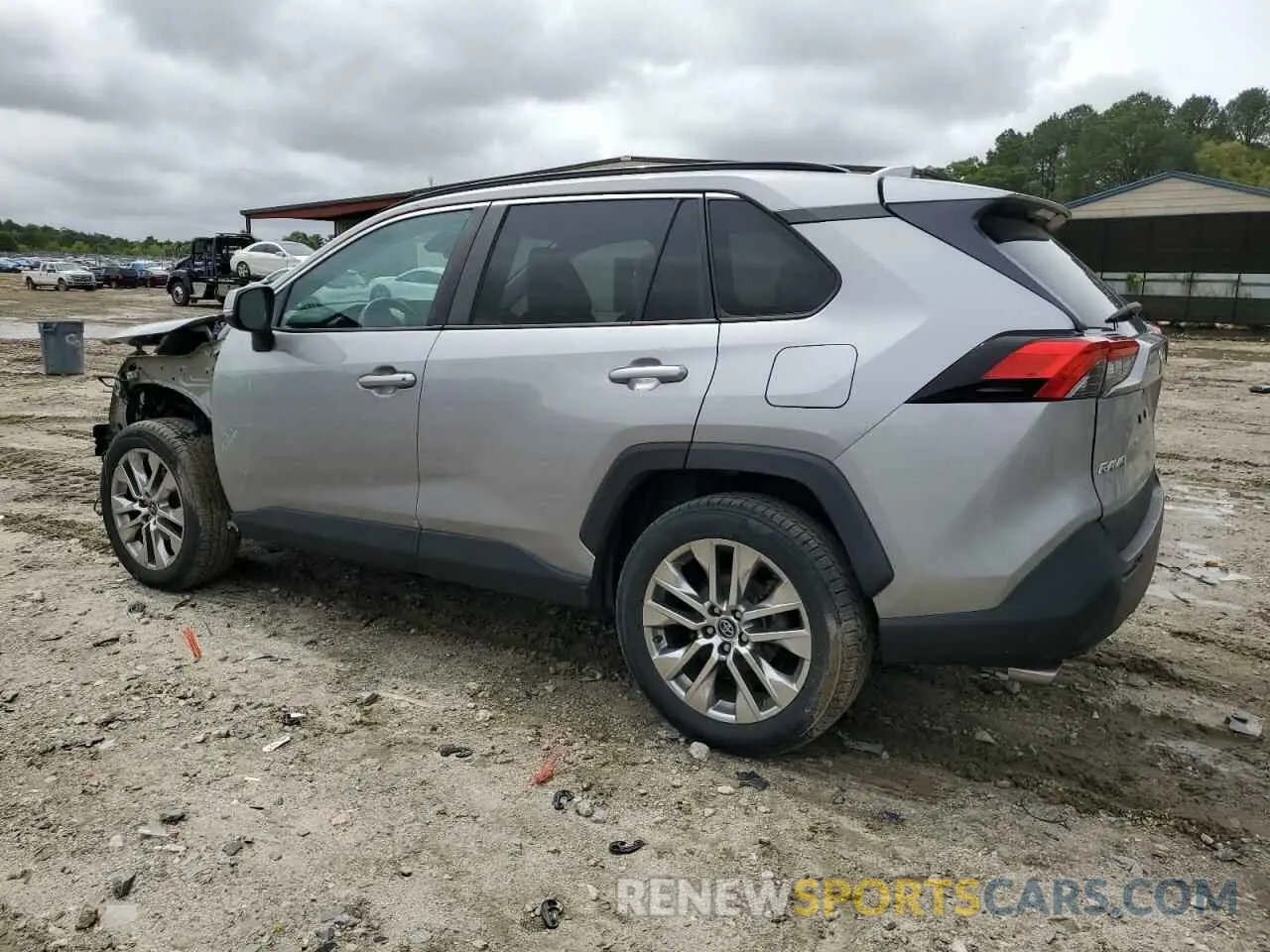 2 fotografías del automóvil dañado 2T3A1RFVXLW116864 TOYOTA RAV4 2020