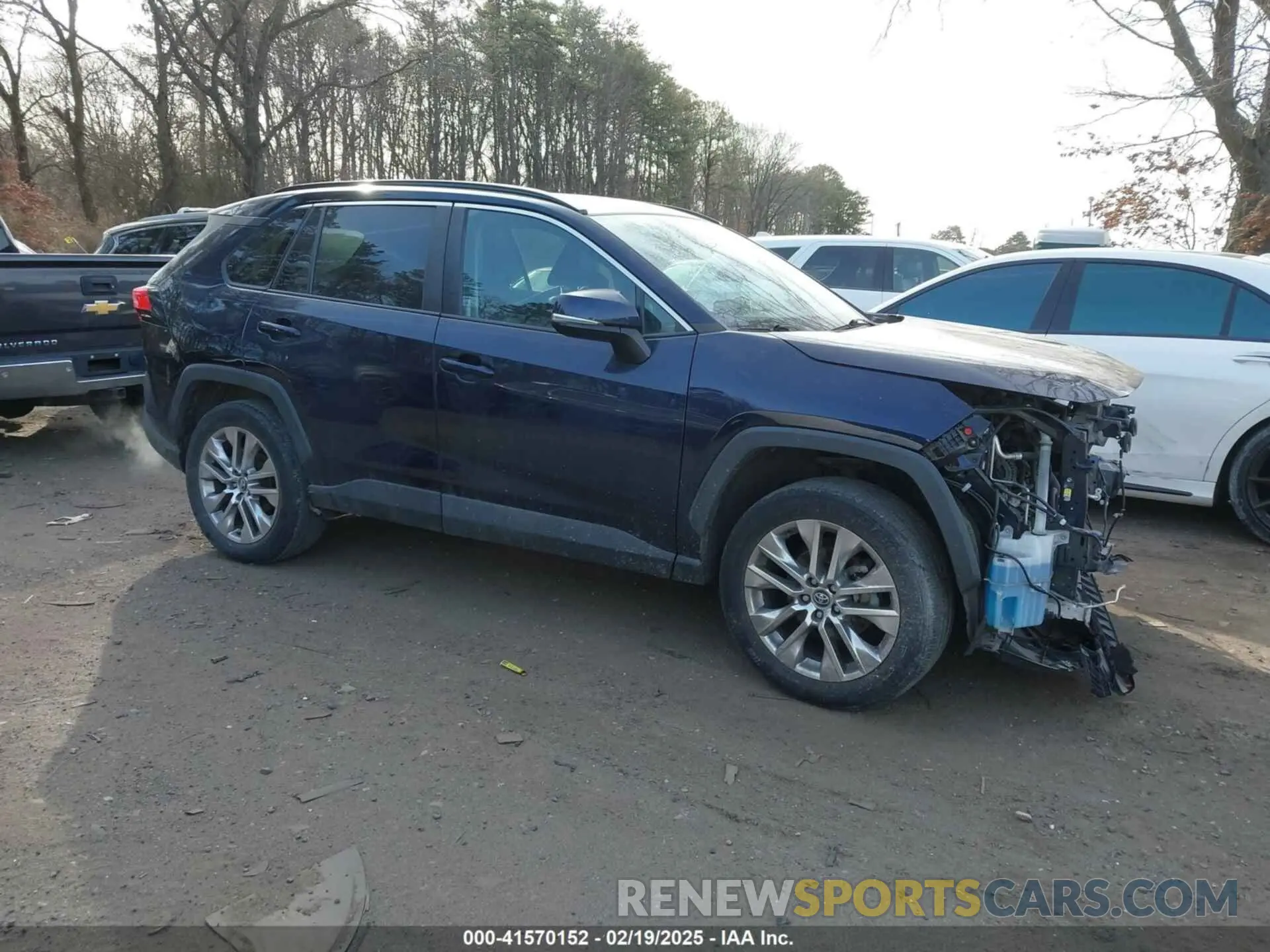 13 fotografías del automóvil dañado 2T3A1RFVXLW123961 TOYOTA RAV4 2020