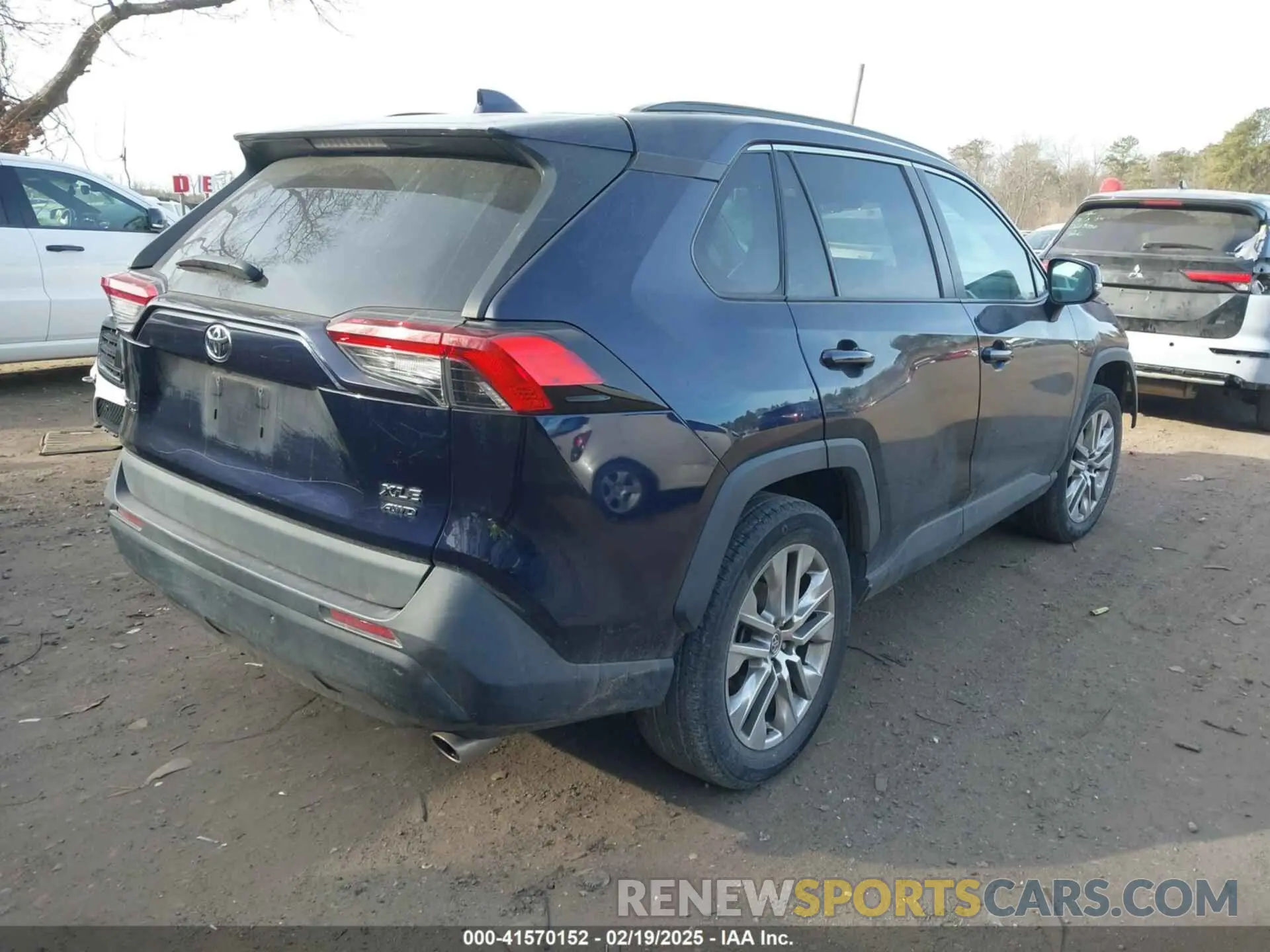 4 fotografías del automóvil dañado 2T3A1RFVXLW123961 TOYOTA RAV4 2020