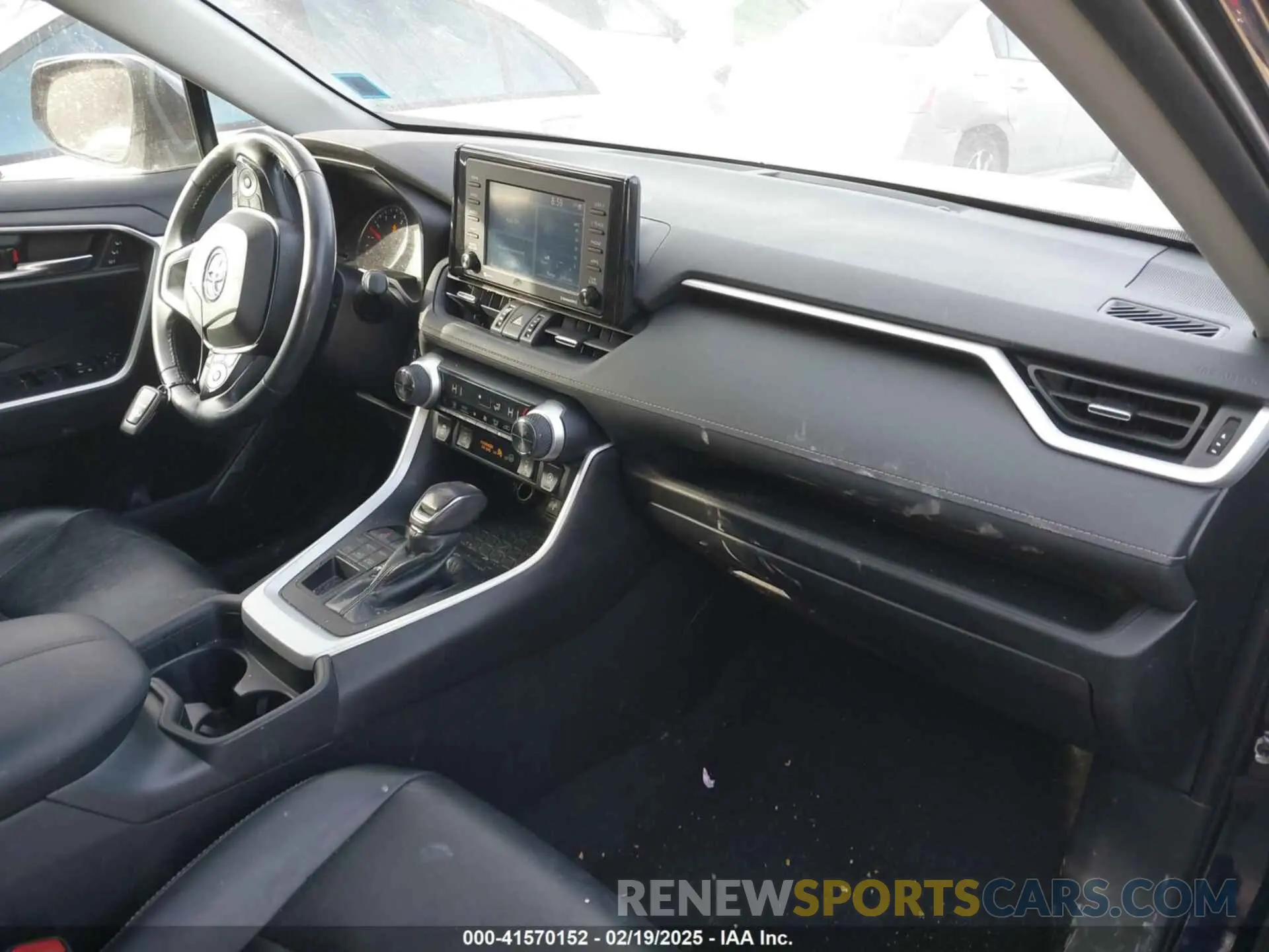 5 fotografías del automóvil dañado 2T3A1RFVXLW123961 TOYOTA RAV4 2020