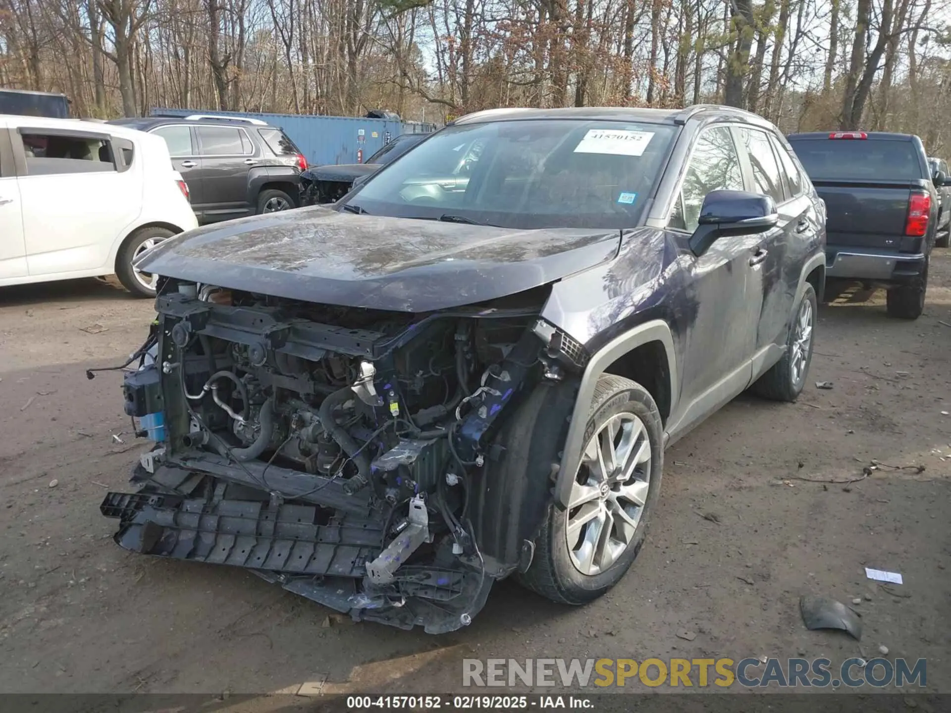 6 fotografías del automóvil dañado 2T3A1RFVXLW123961 TOYOTA RAV4 2020