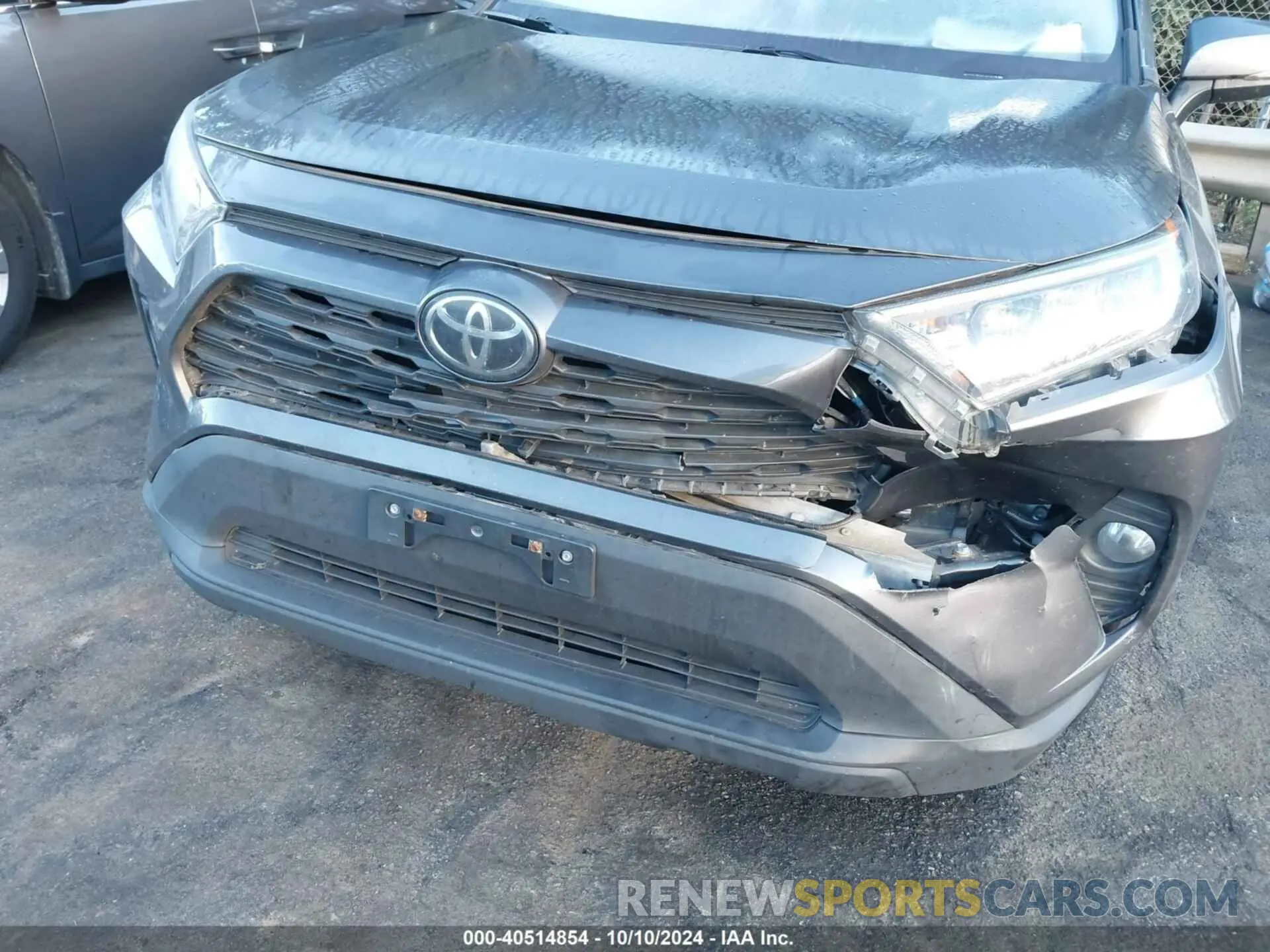 6 fotografías del automóvil dañado 2T3A1RFVXLW138699 TOYOTA RAV4 2020
