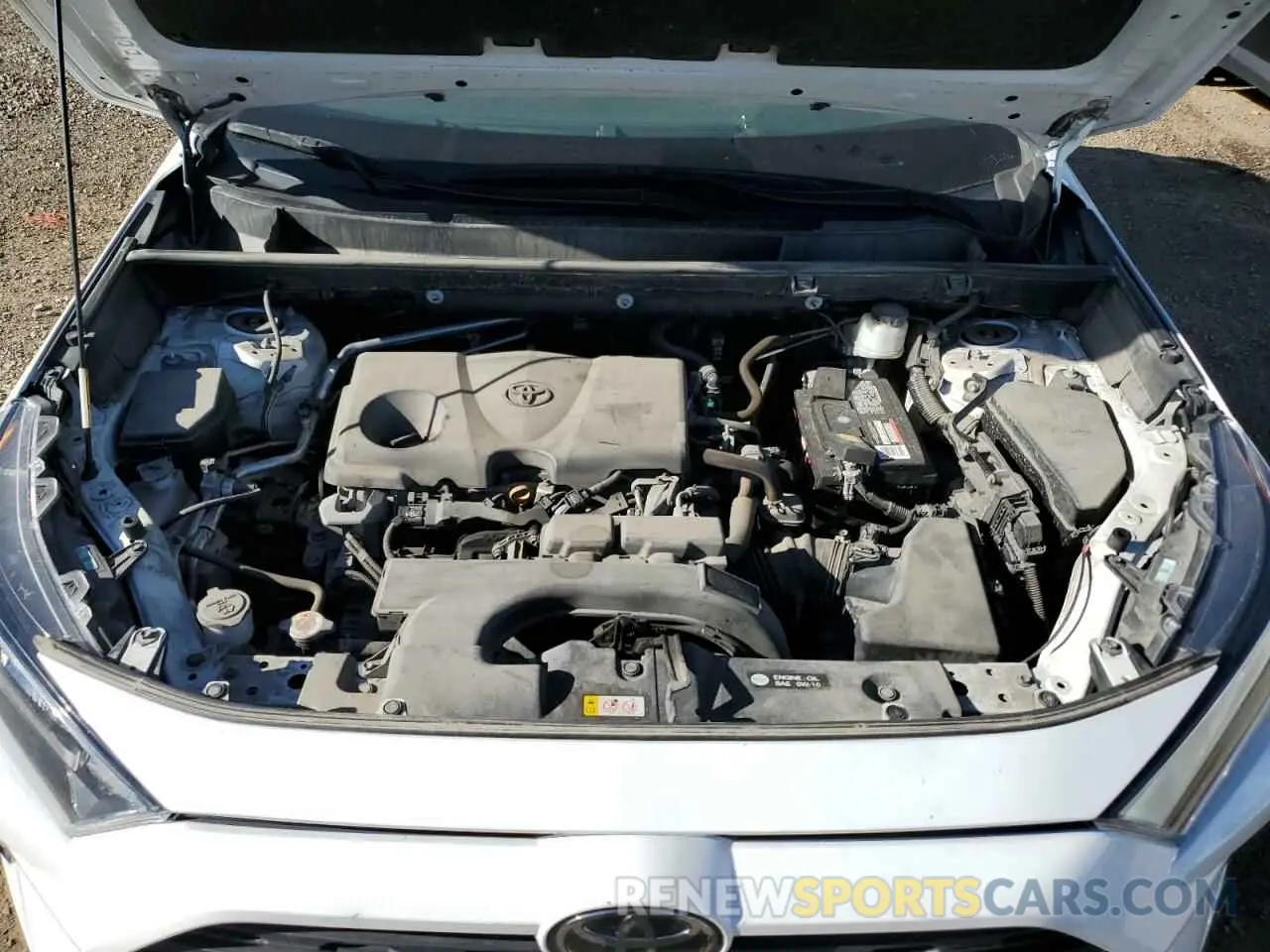 12 fotografías del automóvil dañado 2T3B1RFV0LW094023 TOYOTA RAV4 2020
