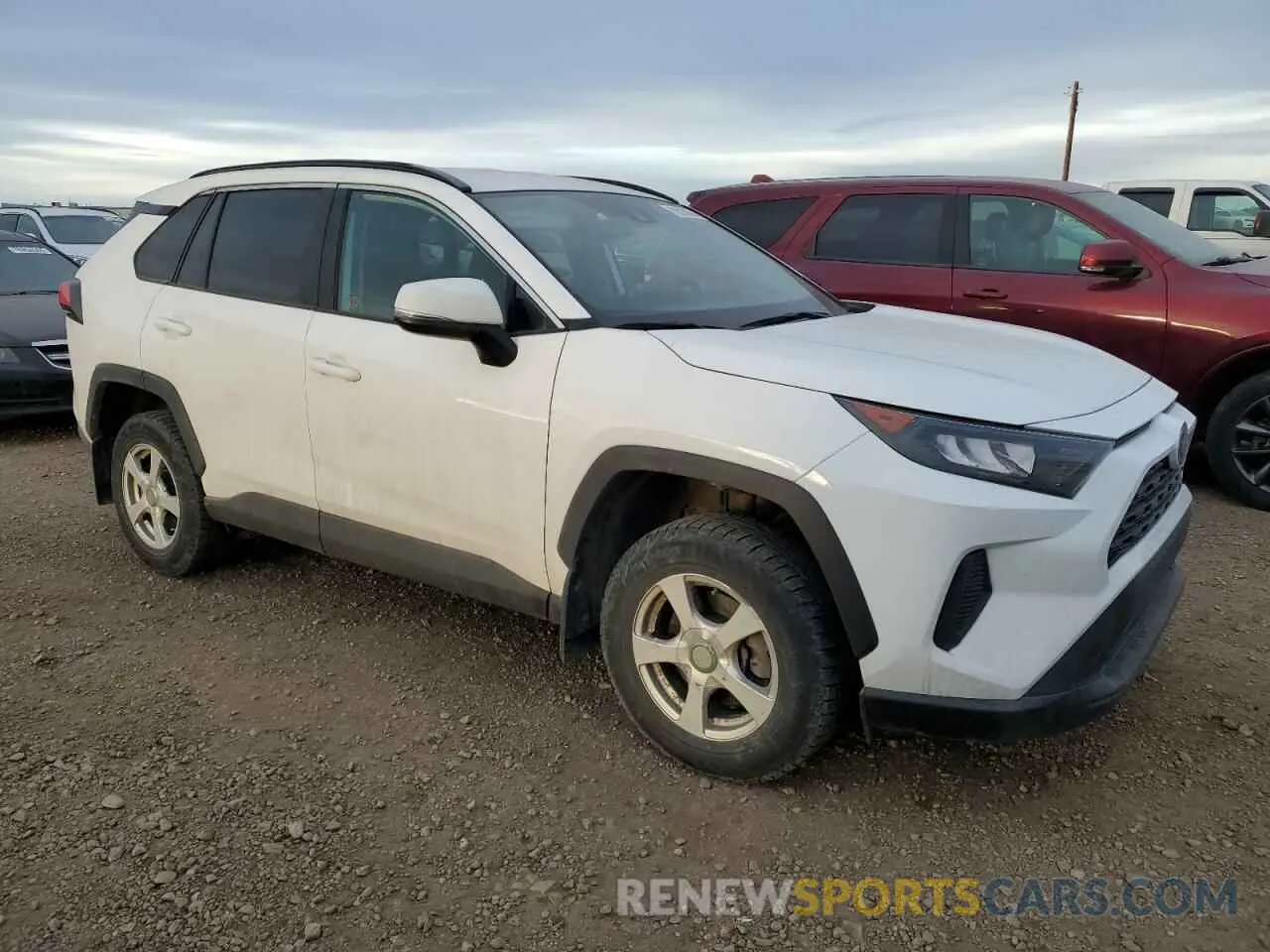 4 fotografías del automóvil dañado 2T3B1RFV4LC110869 TOYOTA RAV4 2020