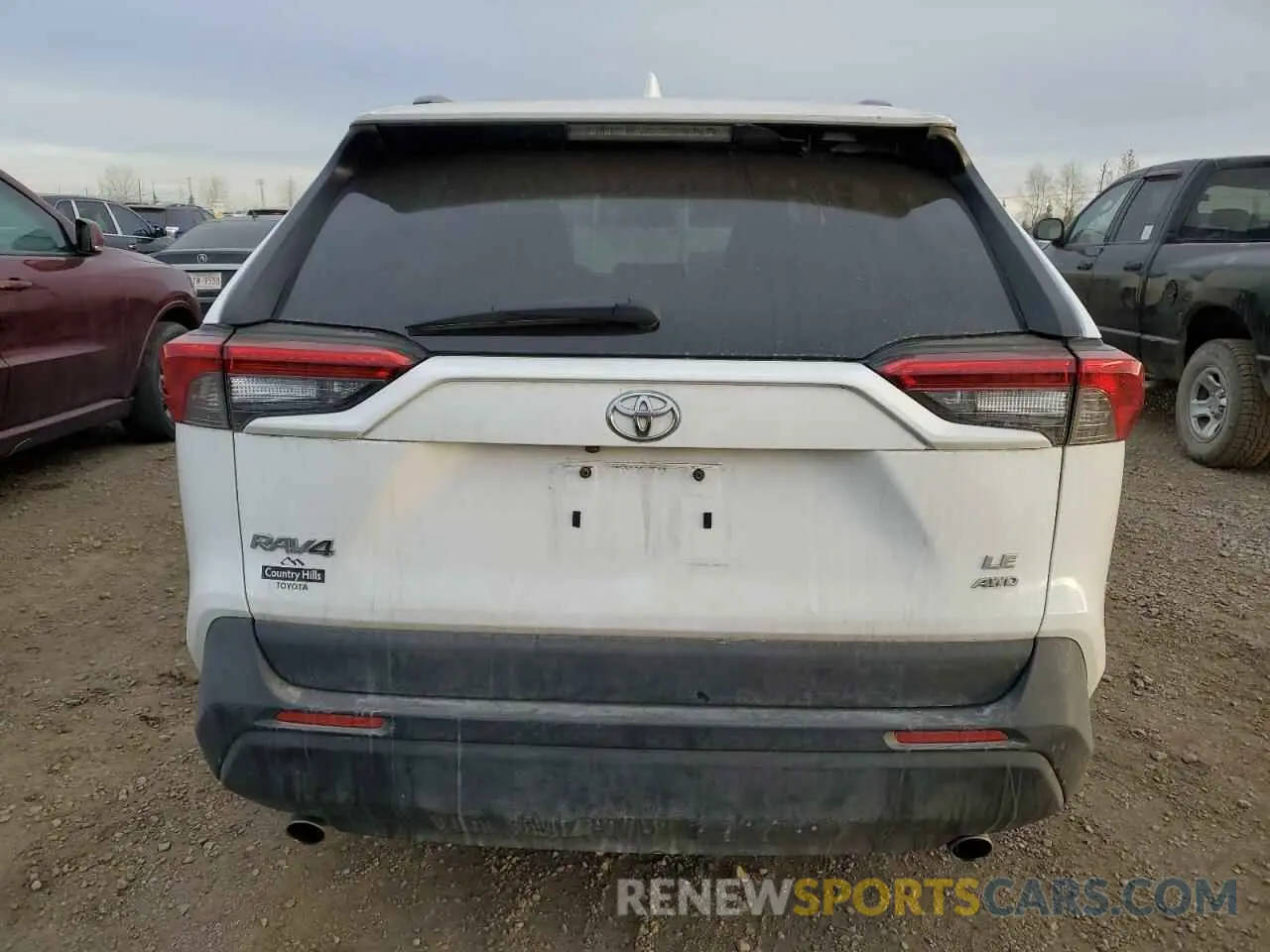6 fotografías del automóvil dañado 2T3B1RFV4LC110869 TOYOTA RAV4 2020