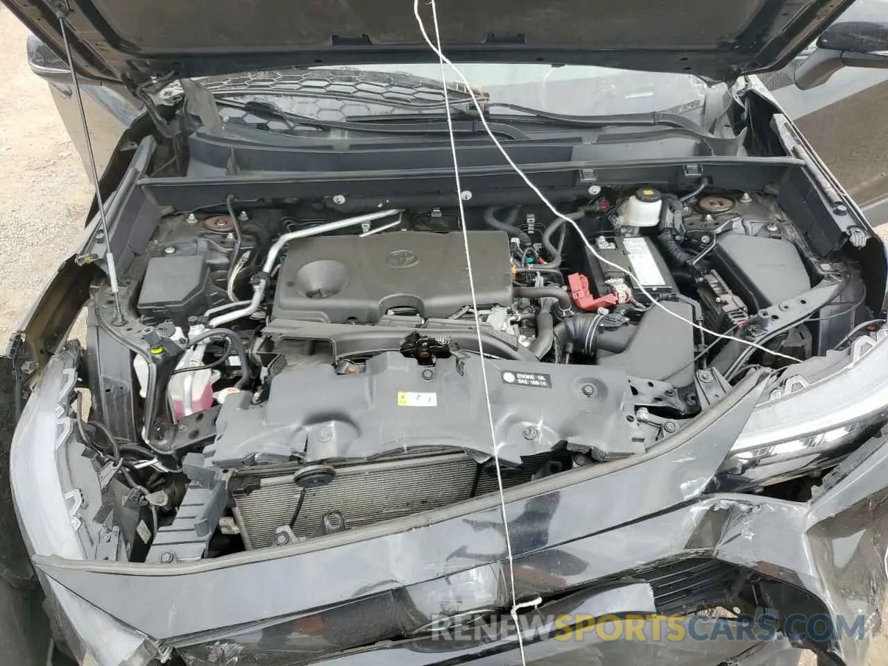 12 fotografías del automóvil dañado 2T3B1RFV5LC069278 TOYOTA RAV4 2020