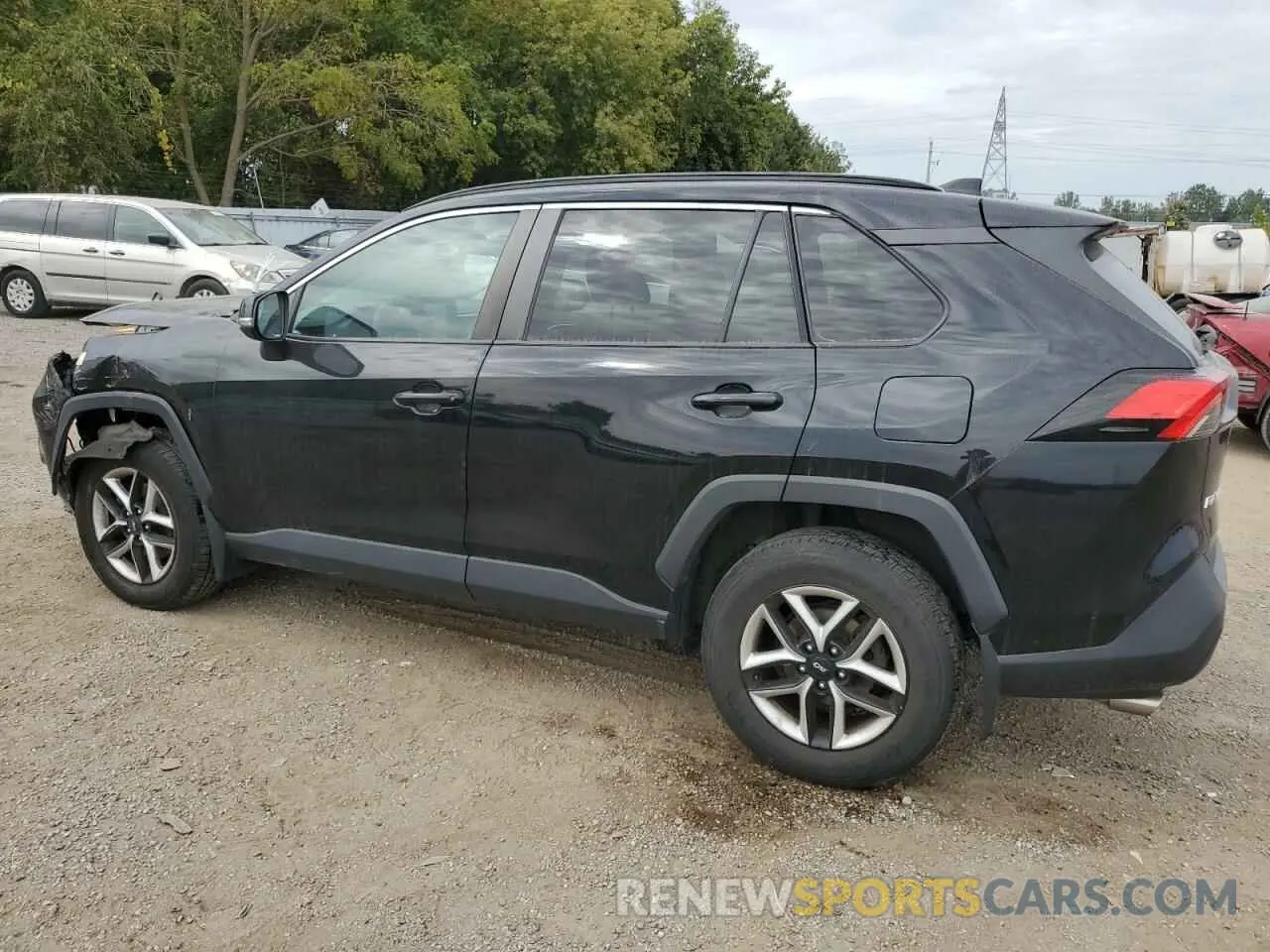 2 fotografías del automóvil dañado 2T3B1RFV5LC069278 TOYOTA RAV4 2020