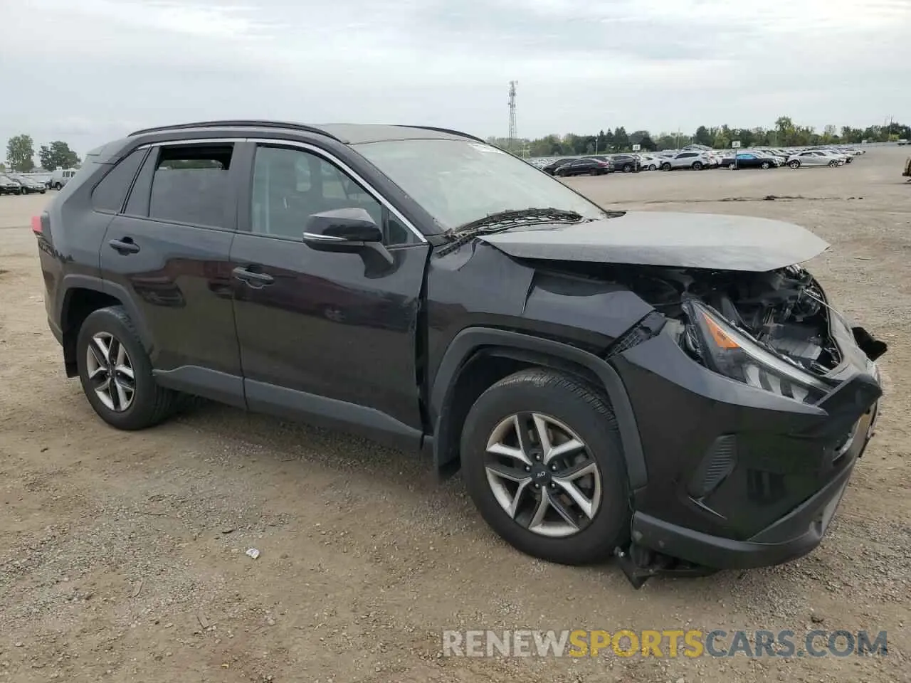4 fotografías del automóvil dañado 2T3B1RFV5LC069278 TOYOTA RAV4 2020