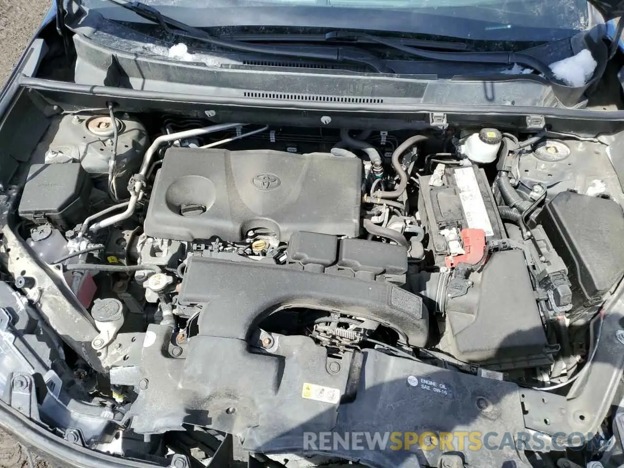 11 fotografías del automóvil dañado 2T3B1RFVXLW121986 TOYOTA RAV4 2020