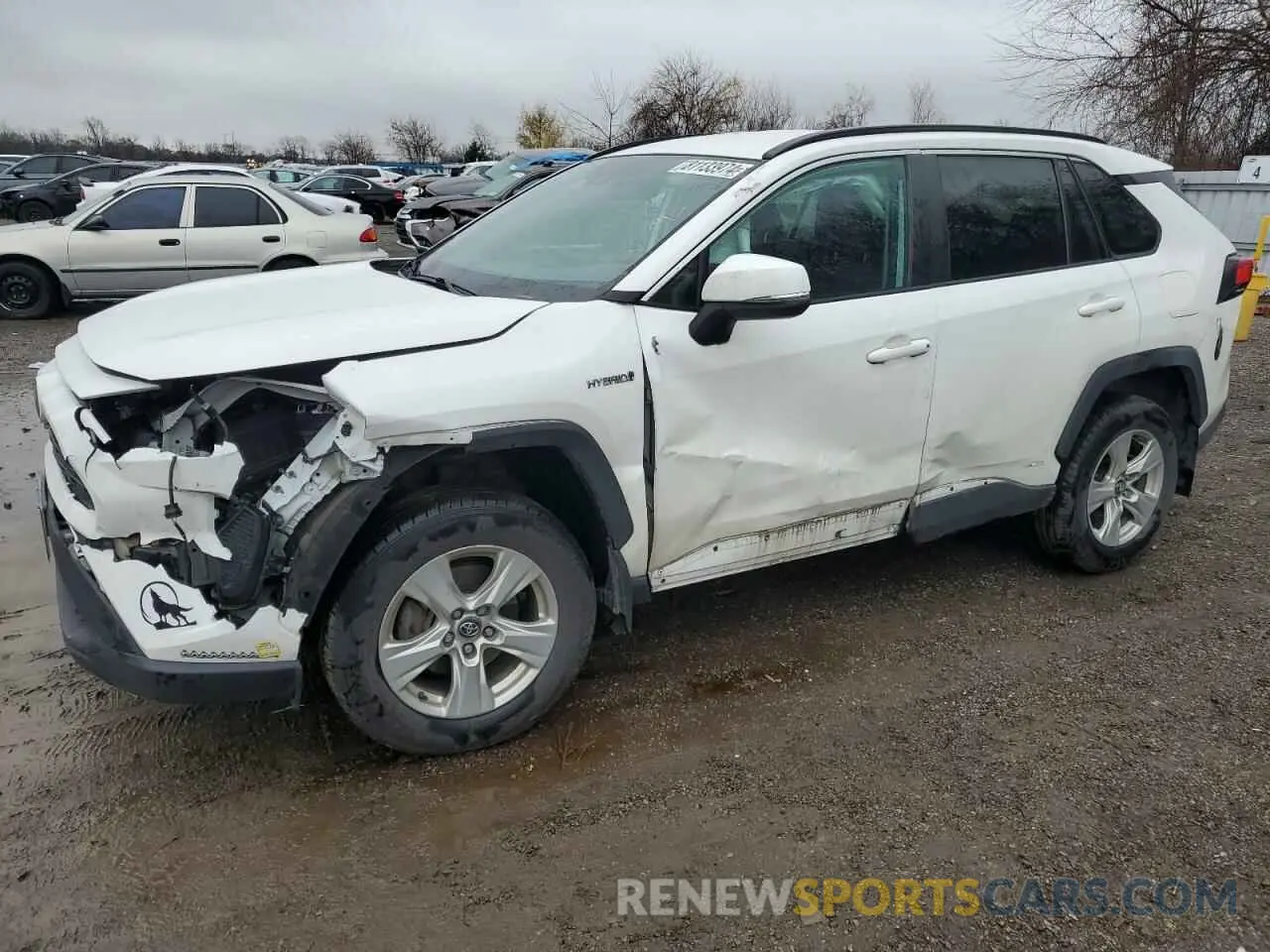 1 fotografías del automóvil dañado 2T3BWRFV5LW049855 TOYOTA RAV4 2020