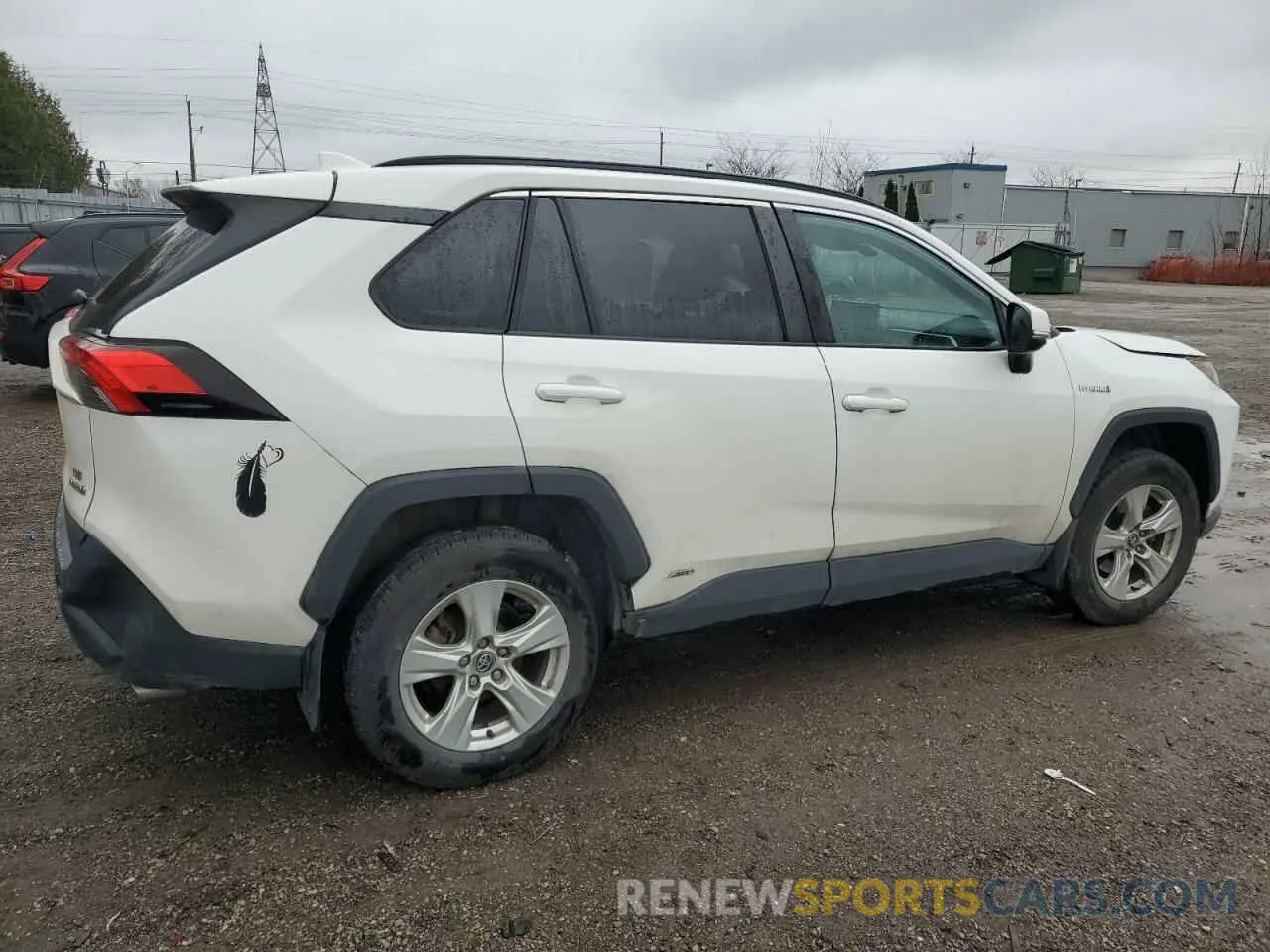 3 fotografías del automóvil dañado 2T3BWRFV5LW049855 TOYOTA RAV4 2020