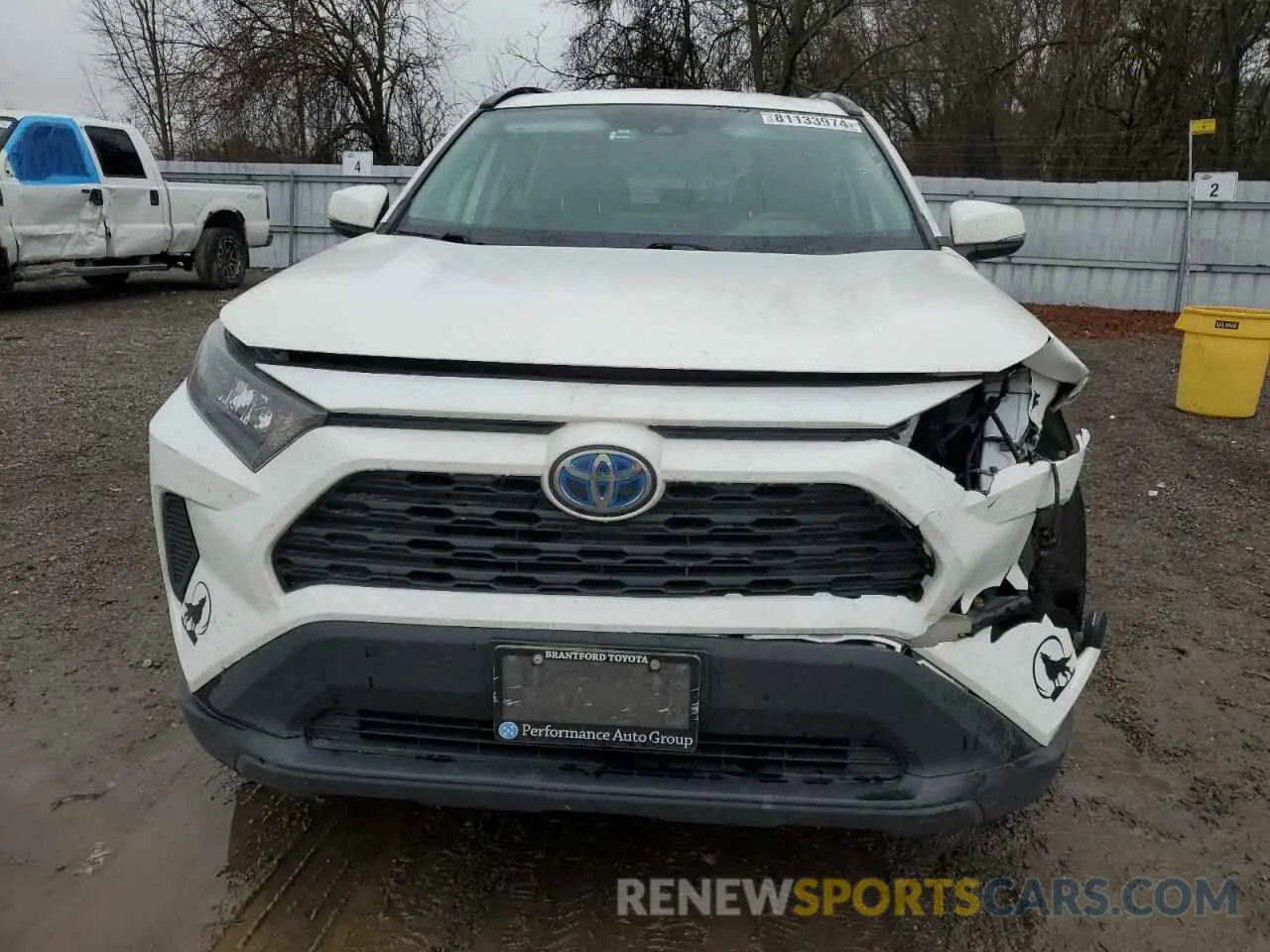 5 fotografías del automóvil dañado 2T3BWRFV5LW049855 TOYOTA RAV4 2020