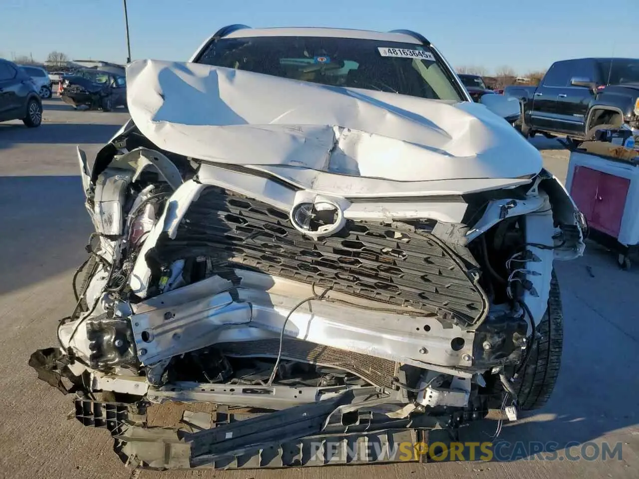 5 fotografías del automóvil dañado 2T3C1RFV0LC037343 TOYOTA RAV4 2020