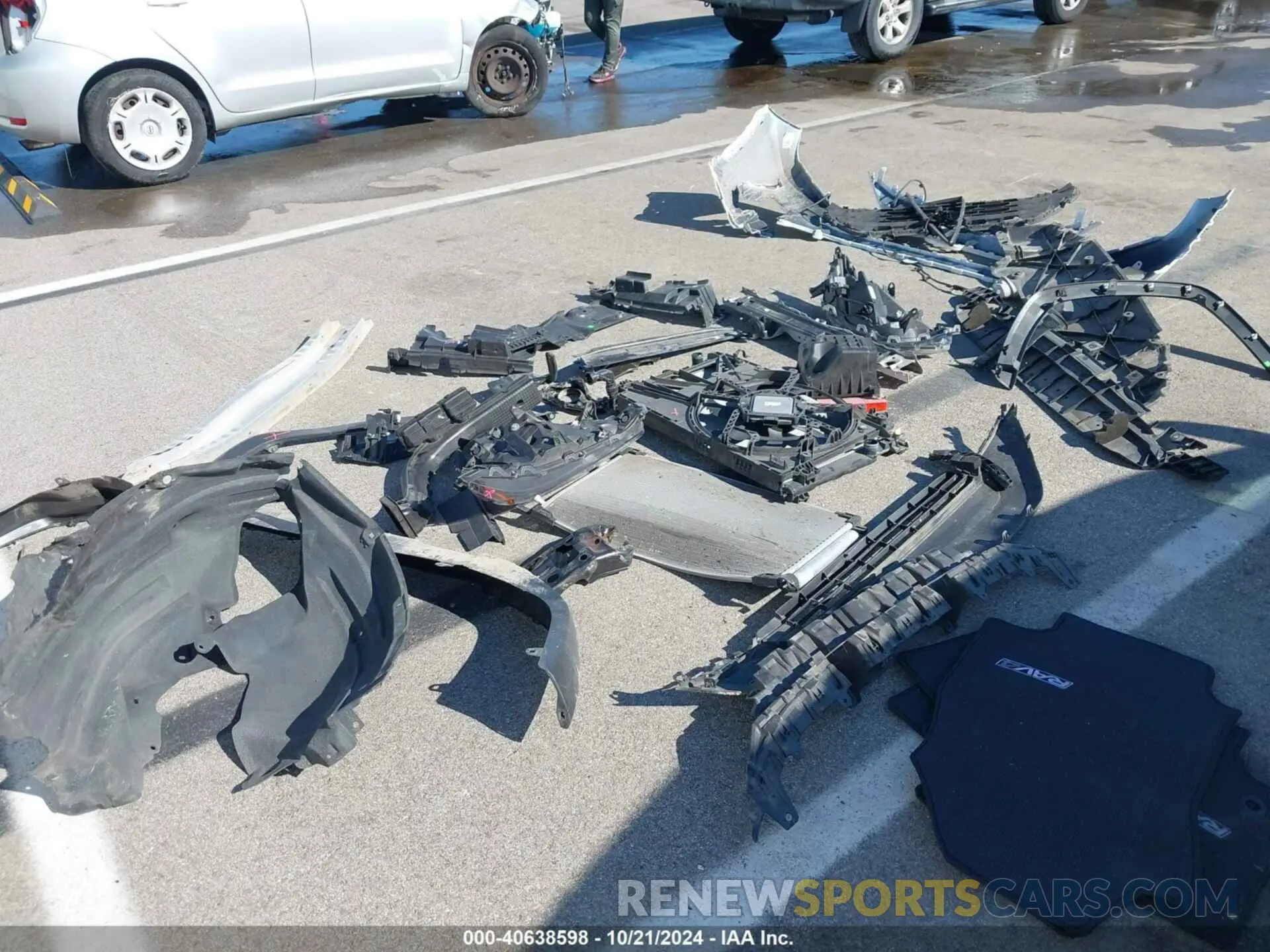 18 fotografías del automóvil dañado 2T3C1RFV1LW076425 TOYOTA RAV4 2020