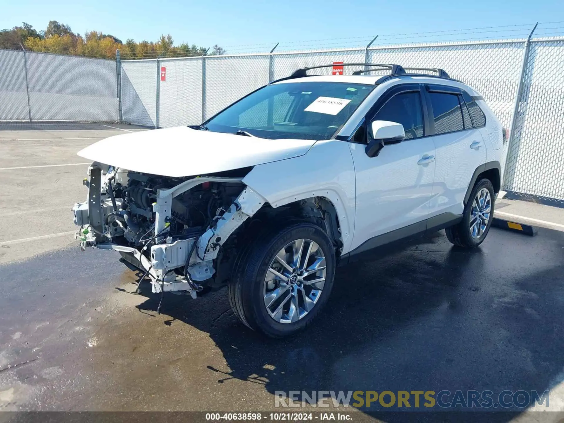2 fotografías del automóvil dañado 2T3C1RFV1LW076425 TOYOTA RAV4 2020
