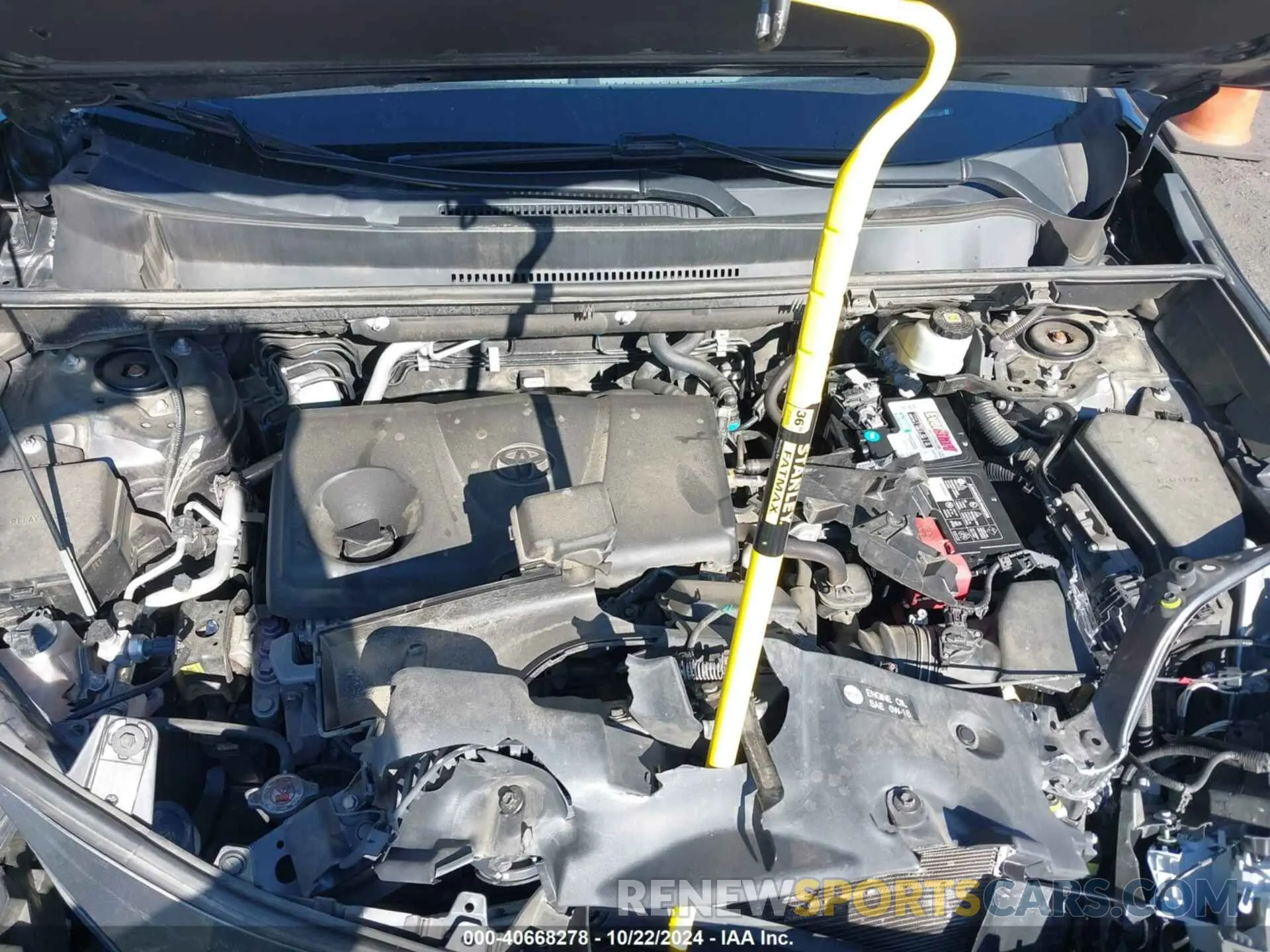 10 fotografías del automóvil dañado 2T3C1RFV2LC057190 TOYOTA RAV4 2020