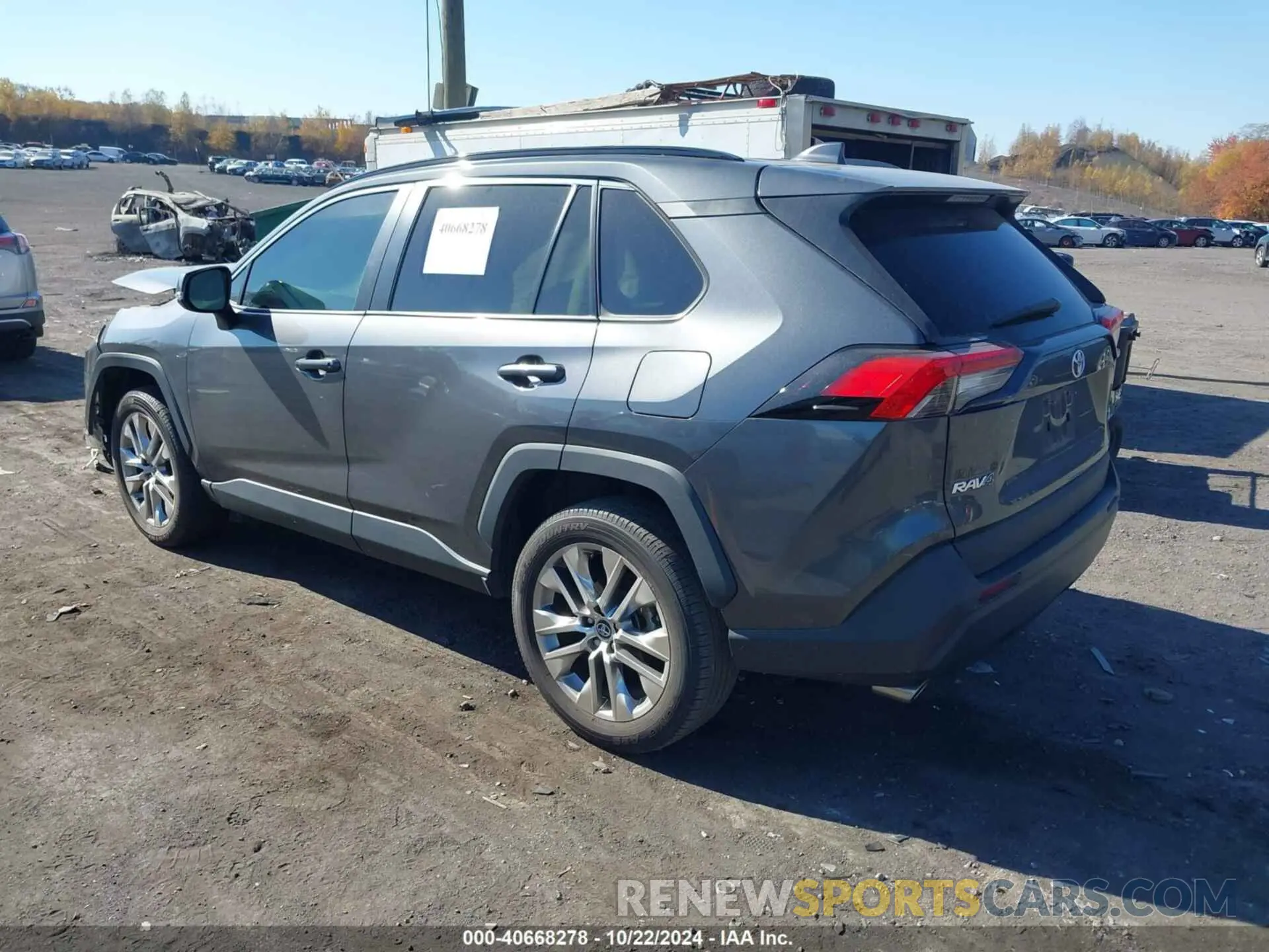 3 fotografías del automóvil dañado 2T3C1RFV2LC057190 TOYOTA RAV4 2020