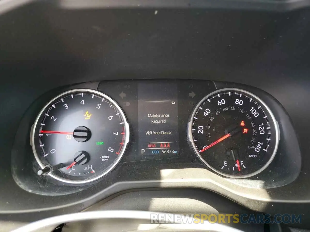 9 fotografías del automóvil dañado 2T3C1RFV2LC069551 TOYOTA RAV4 2020
