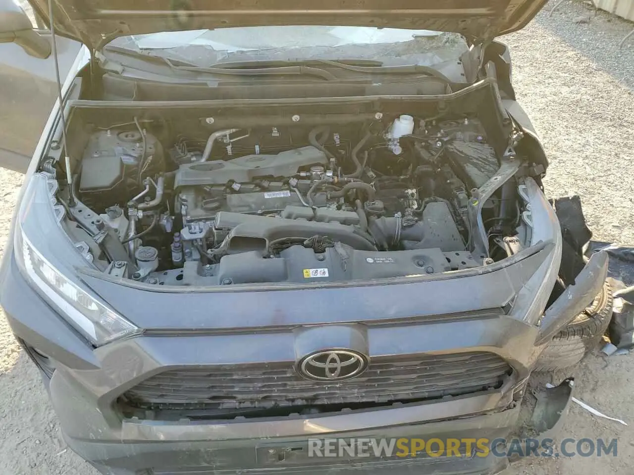 11 fotografías del automóvil dañado 2T3C1RFV3LW081805 TOYOTA RAV4 2020