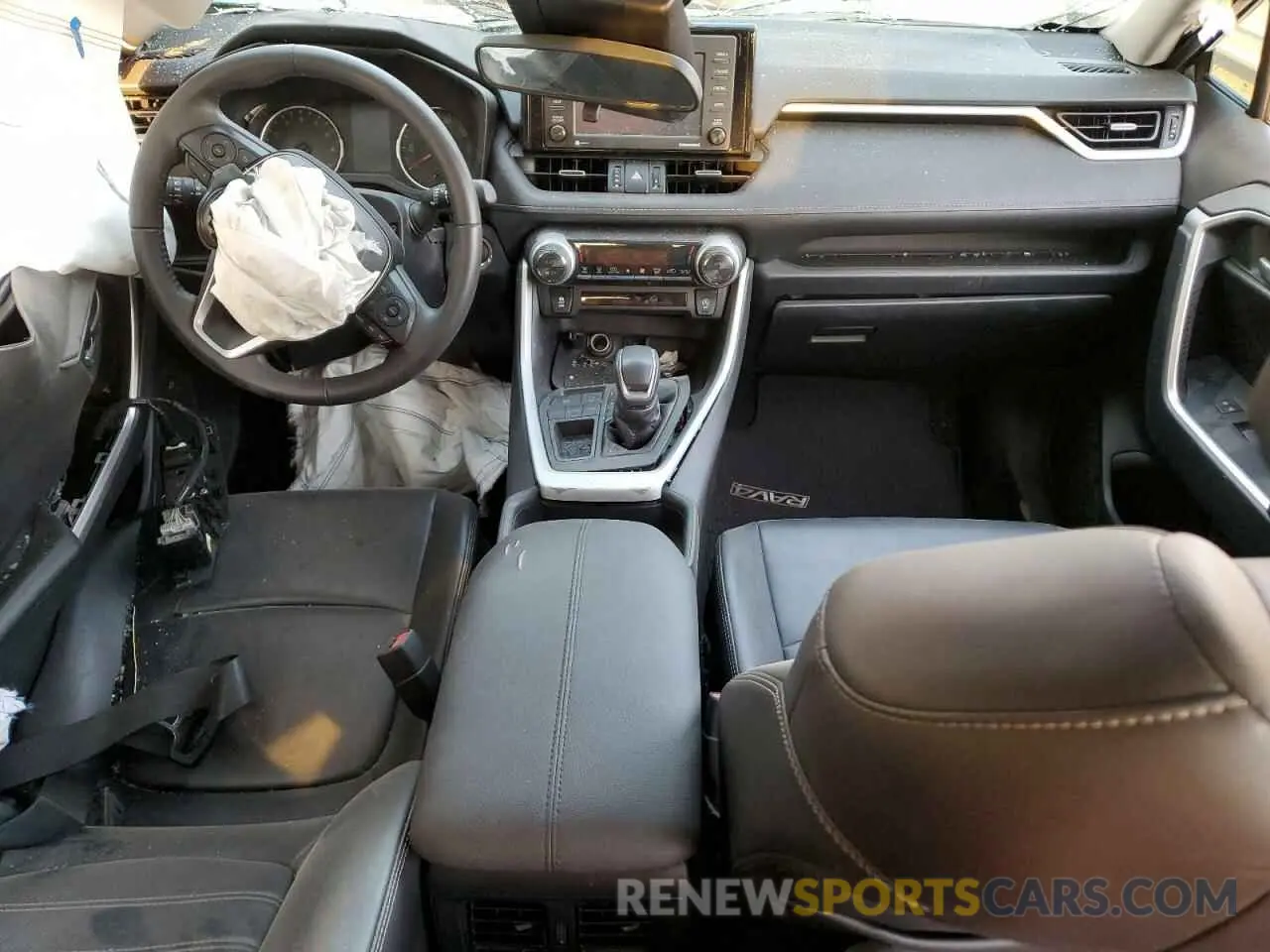 8 fotografías del automóvil dañado 2T3C1RFV3LW081805 TOYOTA RAV4 2020