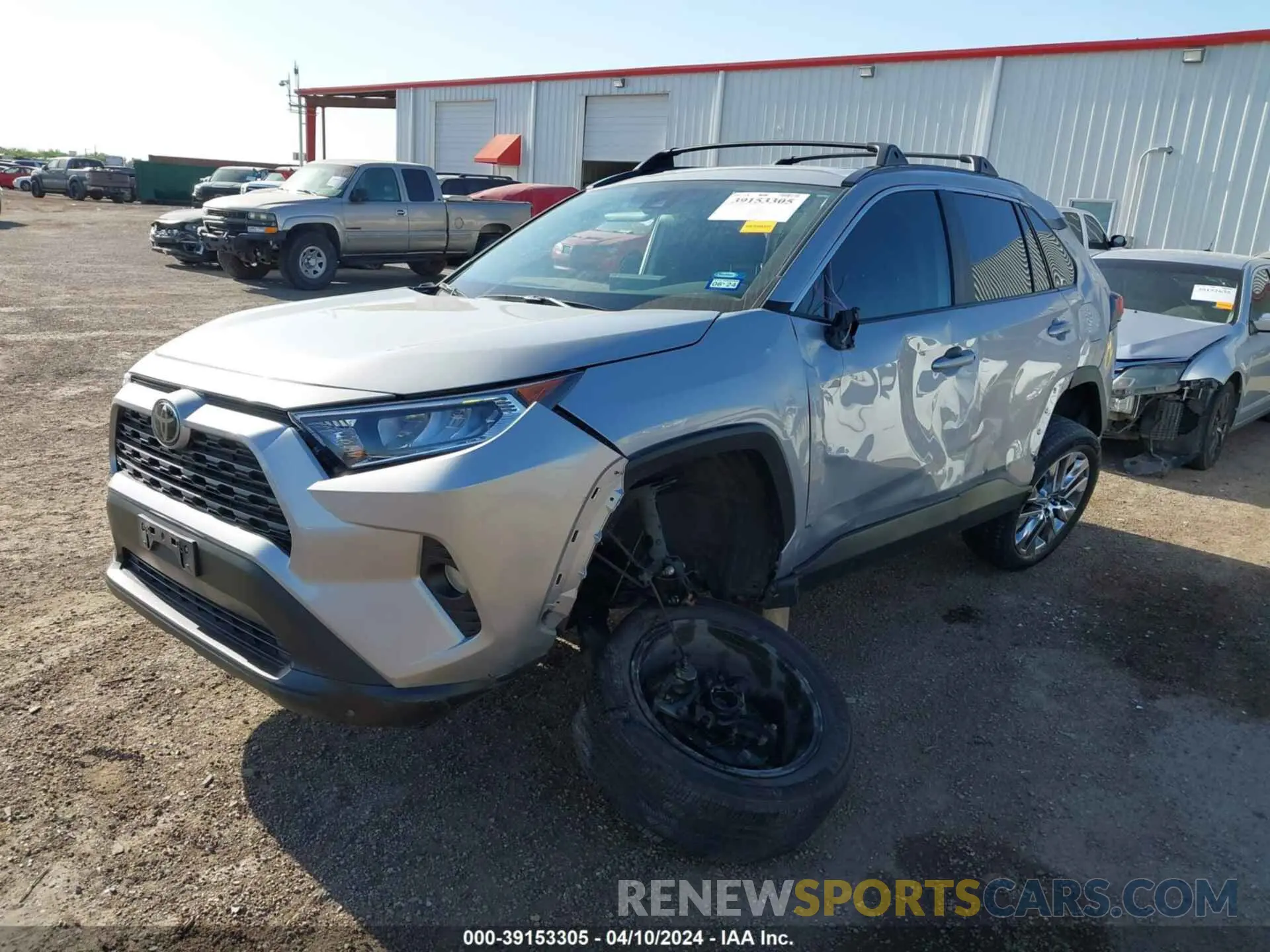 2 fotografías del automóvil dañado 2T3C1RFV3LW083263 TOYOTA RAV4 2020
