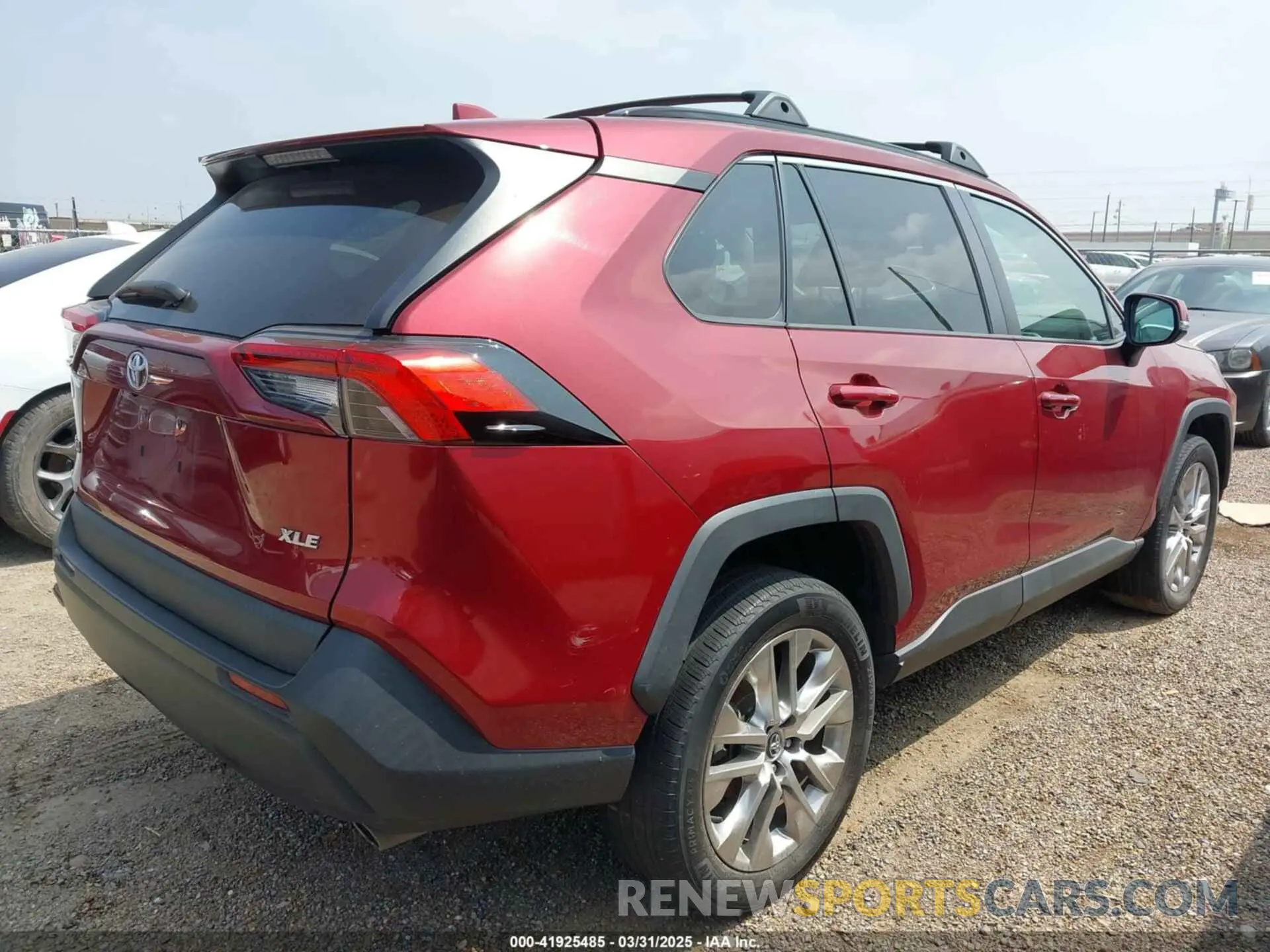 4 fotografías del automóvil dañado 2T3C1RFV3LW083439 TOYOTA RAV4 2020