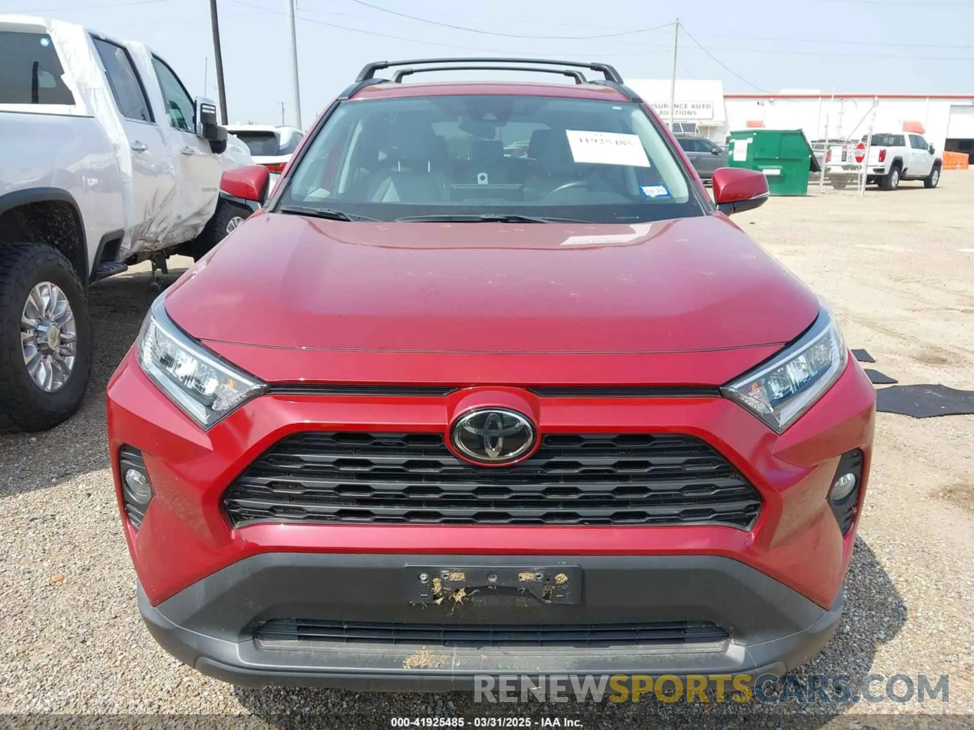 6 fotografías del automóvil dañado 2T3C1RFV3LW083439 TOYOTA RAV4 2020