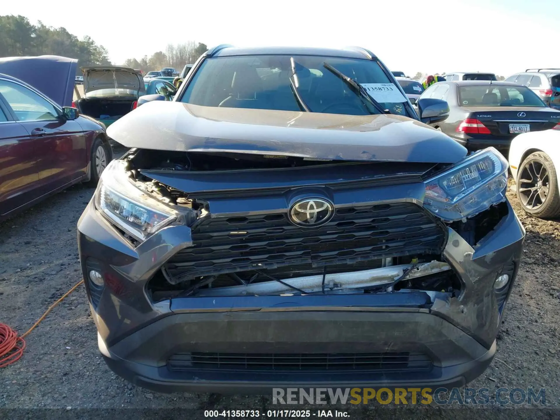 12 fotografías del automóvil dañado 2T3C1RFV5LW066254 TOYOTA RAV4 2020