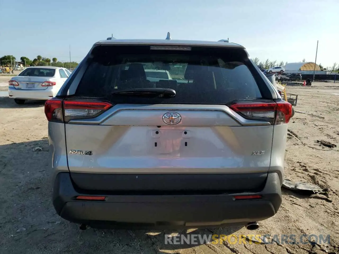 6 fotografías del automóvil dañado 2T3C1RFV6LW090336 TOYOTA RAV4 2020