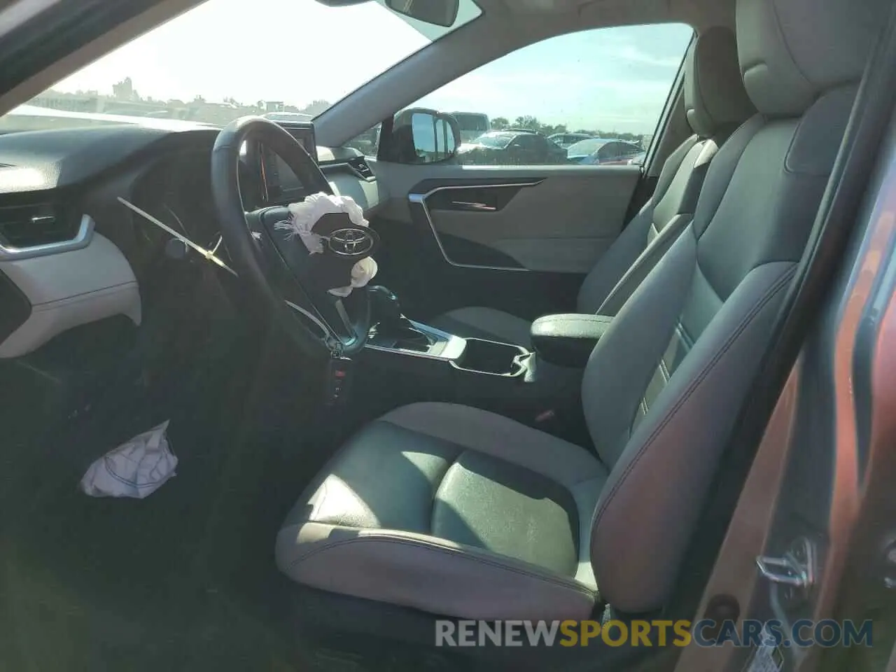 7 fotografías del automóvil dañado 2T3C1RFV6LW090336 TOYOTA RAV4 2020