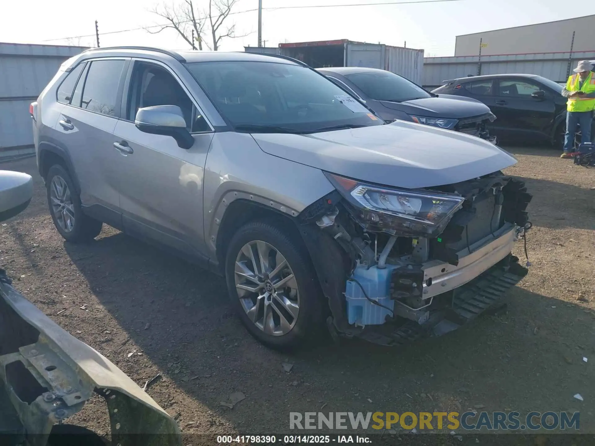 1 fotografías del automóvil dañado 2T3C1RFV7LC037467 TOYOTA RAV4 2020