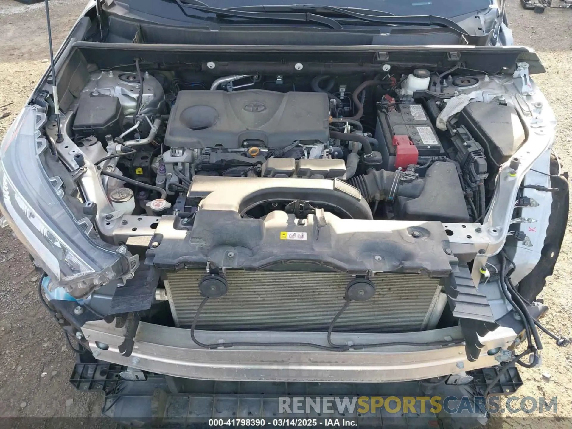 10 fotografías del automóvil dañado 2T3C1RFV7LC037467 TOYOTA RAV4 2020