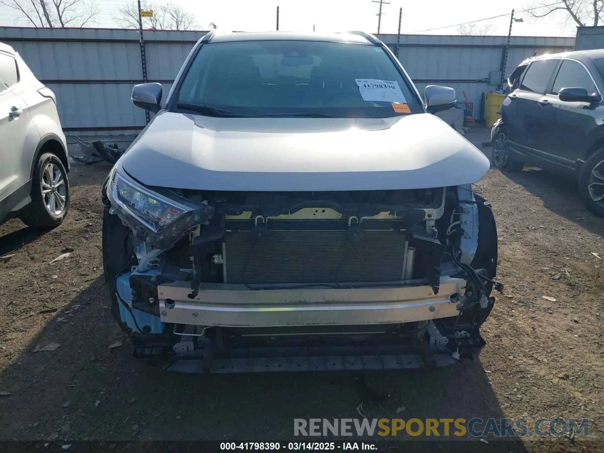 13 fotografías del automóvil dañado 2T3C1RFV7LC037467 TOYOTA RAV4 2020