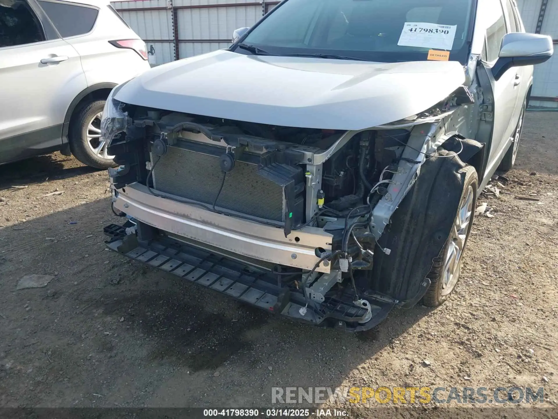 6 fotografías del automóvil dañado 2T3C1RFV7LC037467 TOYOTA RAV4 2020