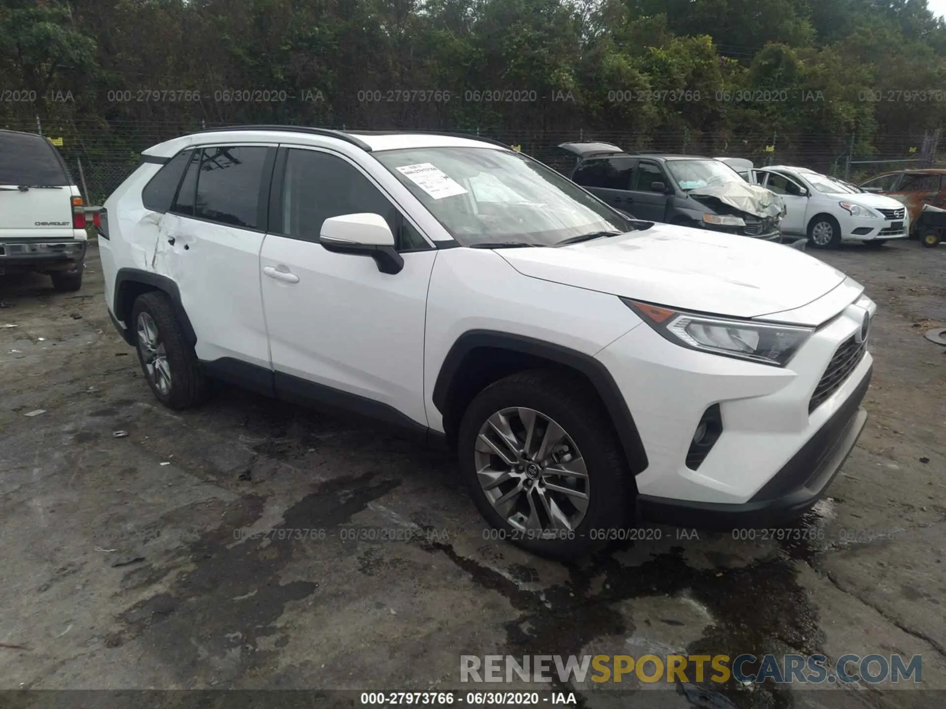 1 fotografías del automóvil dañado 2T3C1RFV7LC039266 TOYOTA RAV4 2020