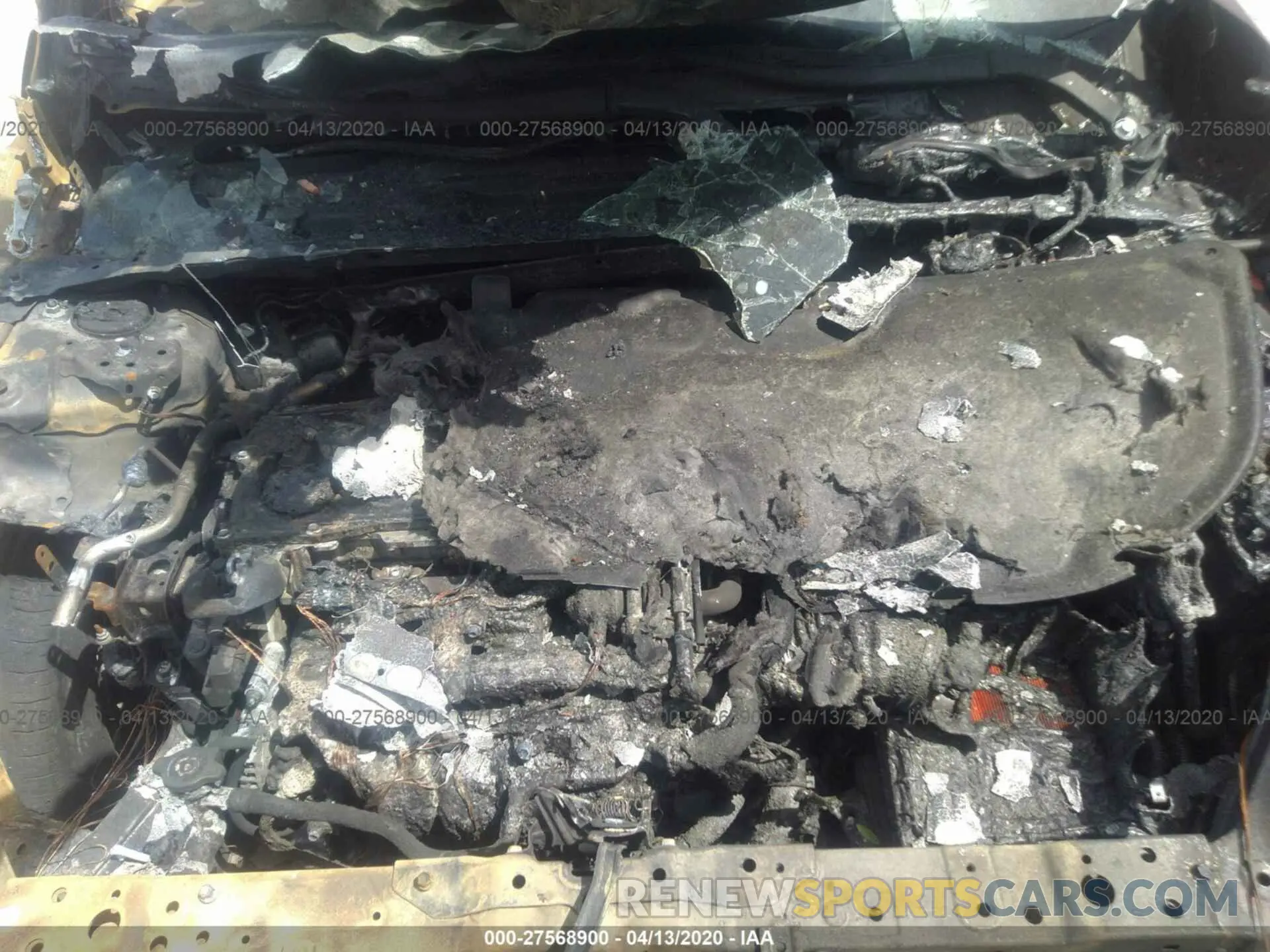 10 fotografías del automóvil dañado 2T3C1RFV7LC041941 TOYOTA RAV4 2020